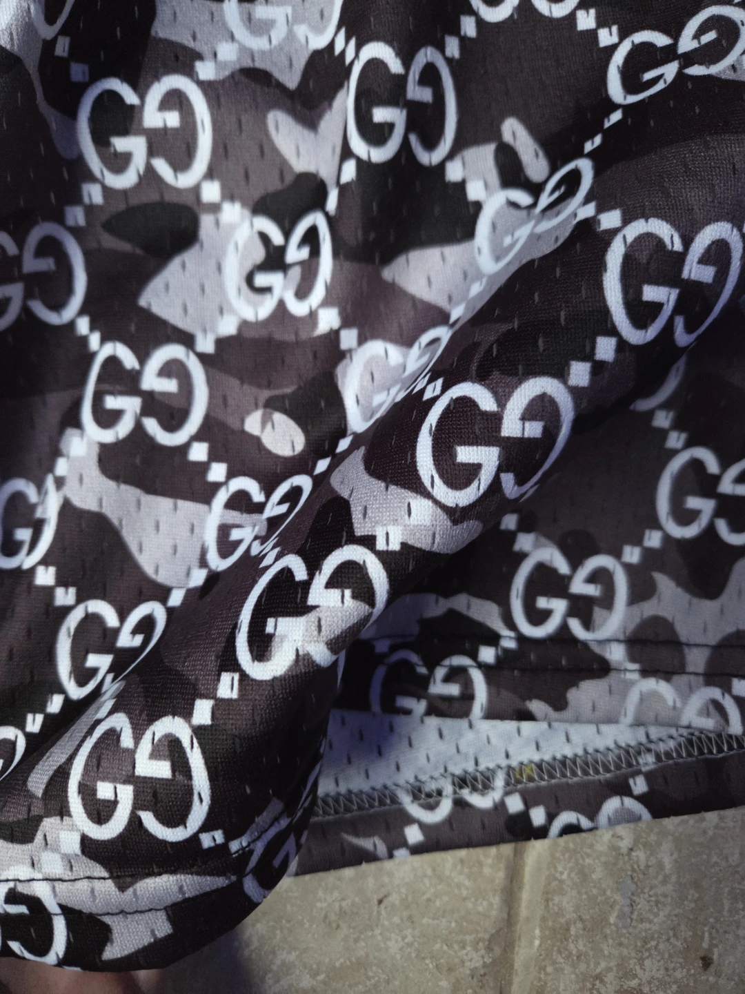 Gucci Print Designer Logo Shorts - photo 2