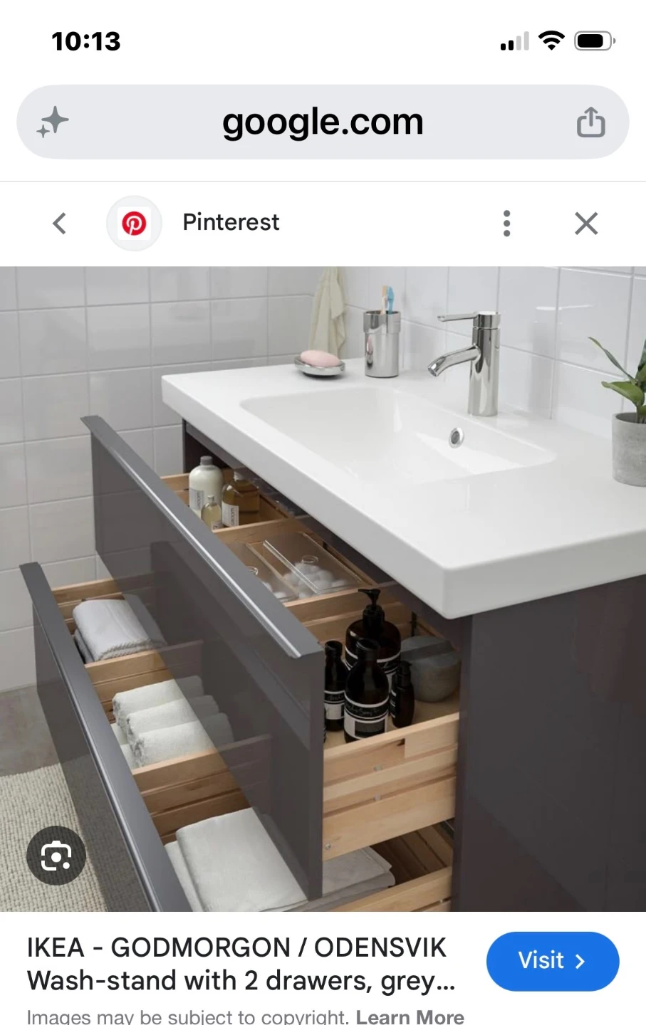 IKEA GODMORGAN 24" Vanity - photo 2
