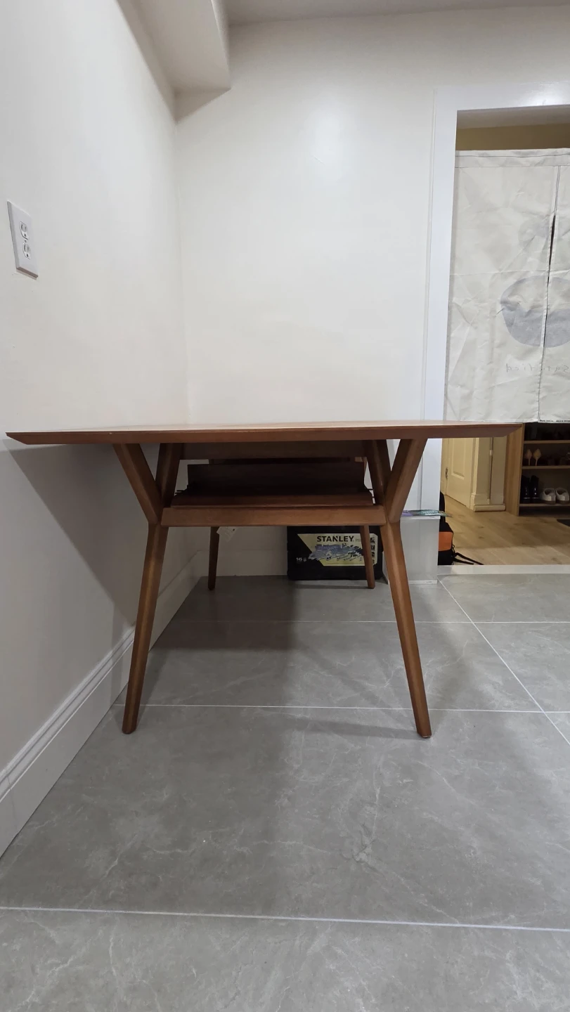 $450 pick up only Mid-Century Extendable Dining Table - photo 3