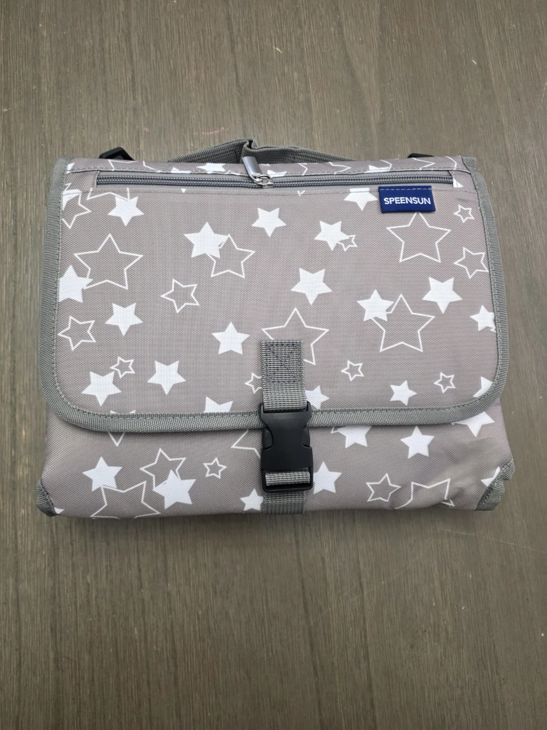 SPEENSUN Portable Diaper Changing Pad with Wipes Case
