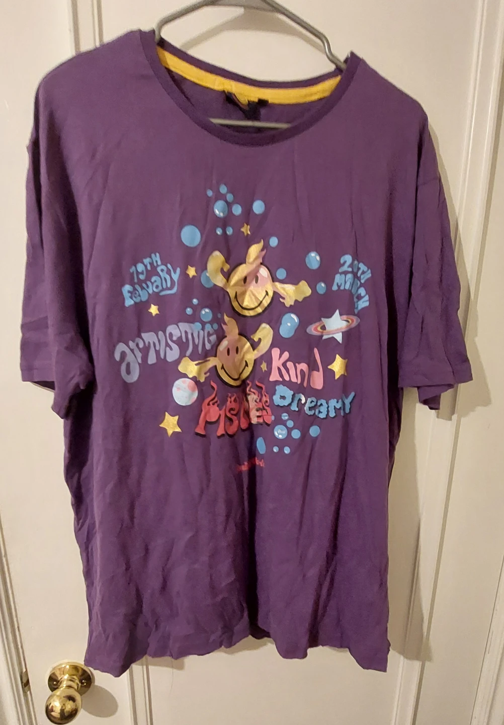 Smiley World Purple T-Shirt
