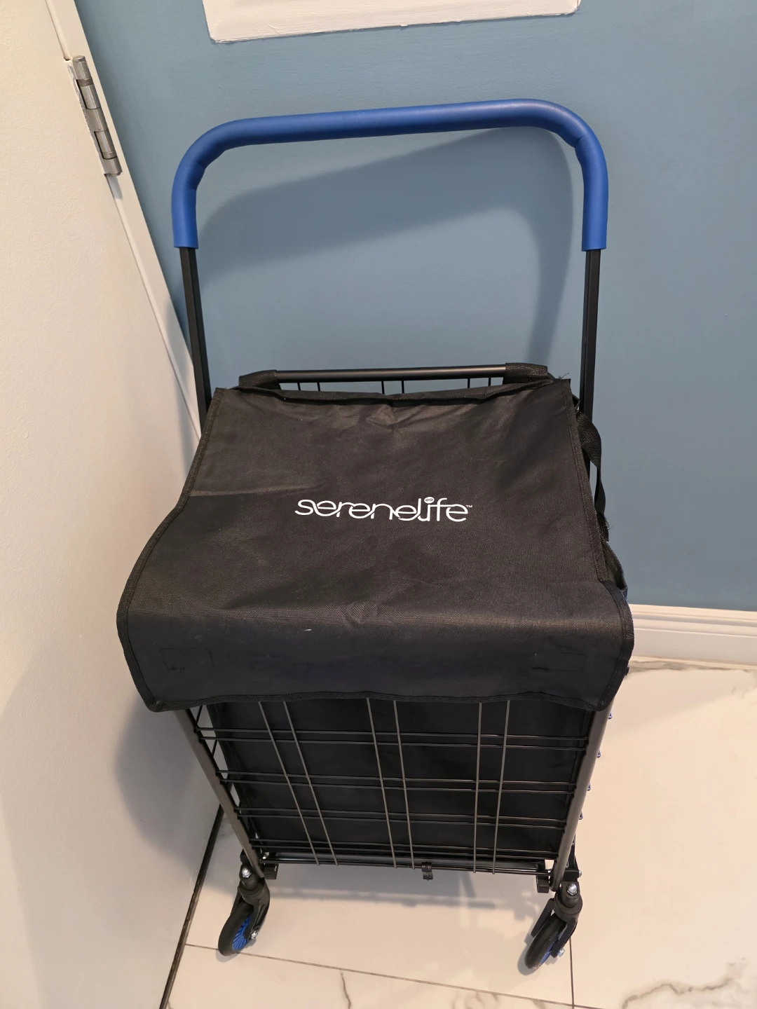 Serenelife Rolling Shopping Cart