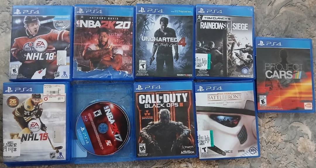 PlayStation 4 Video Games Bundle