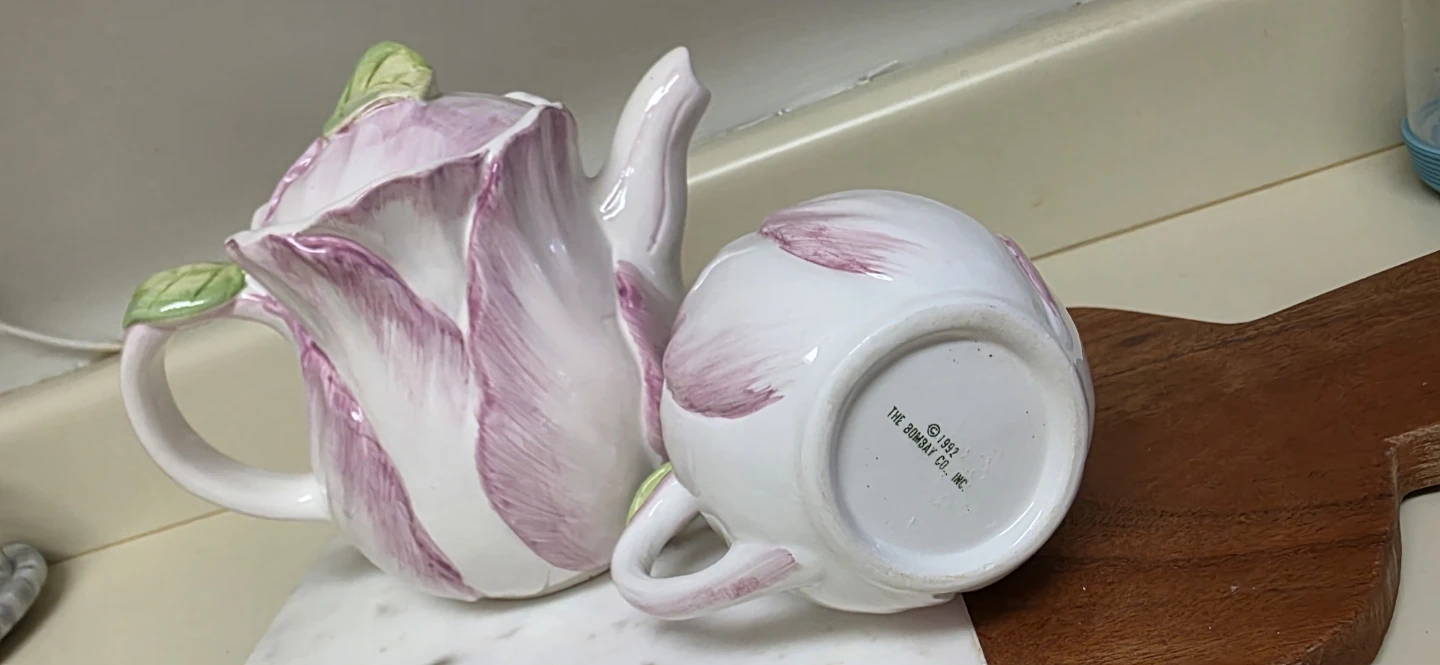 The Bombay Co. Inc. 1992 Teapot and Creamer Set - photo 4