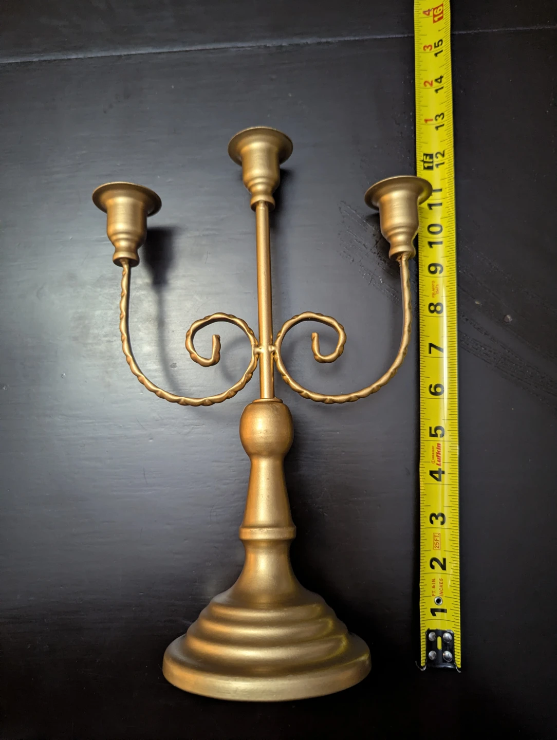 Set of 2 Gold Candelabras - $35 - photo 2