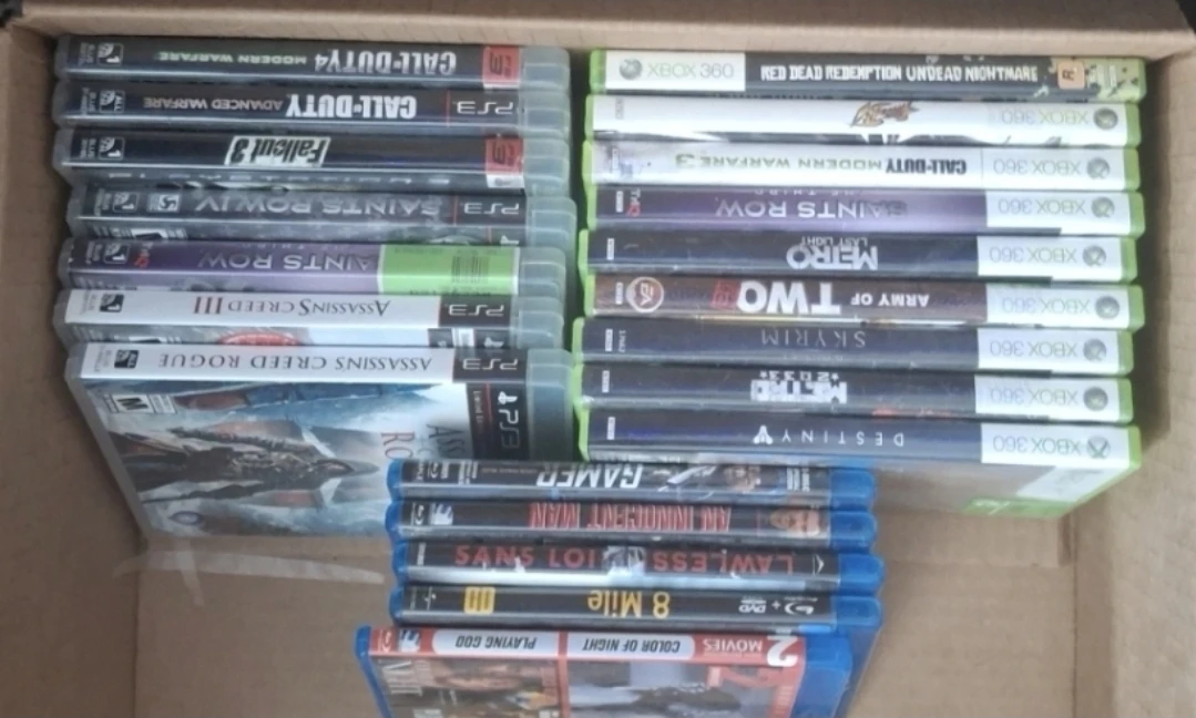 Bundle of PlayStation 3 & Xbox 360 Video Games
