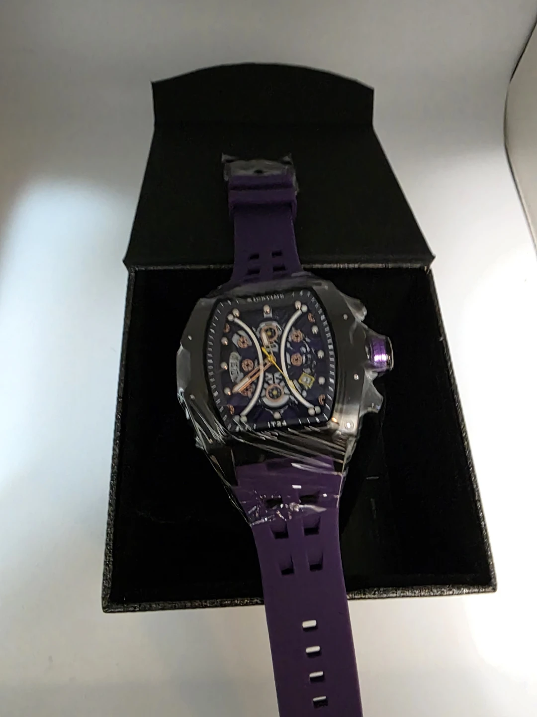 IceTime #14 Automatic Skeleton Watch .10 CT Diamond - photo 2