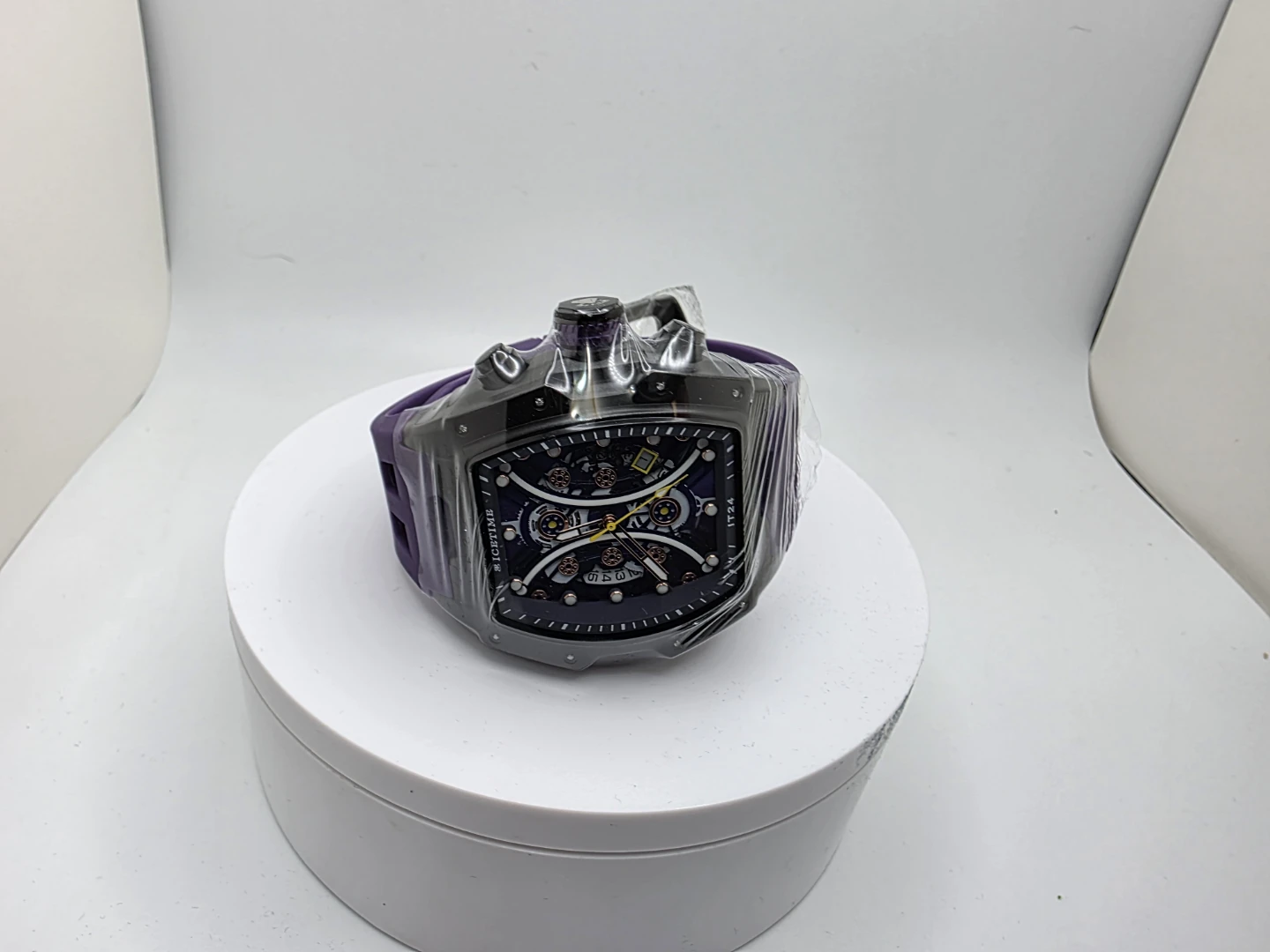 IceTime #14 Automatic Skeleton Watch .10 CT Diamond - photo 4