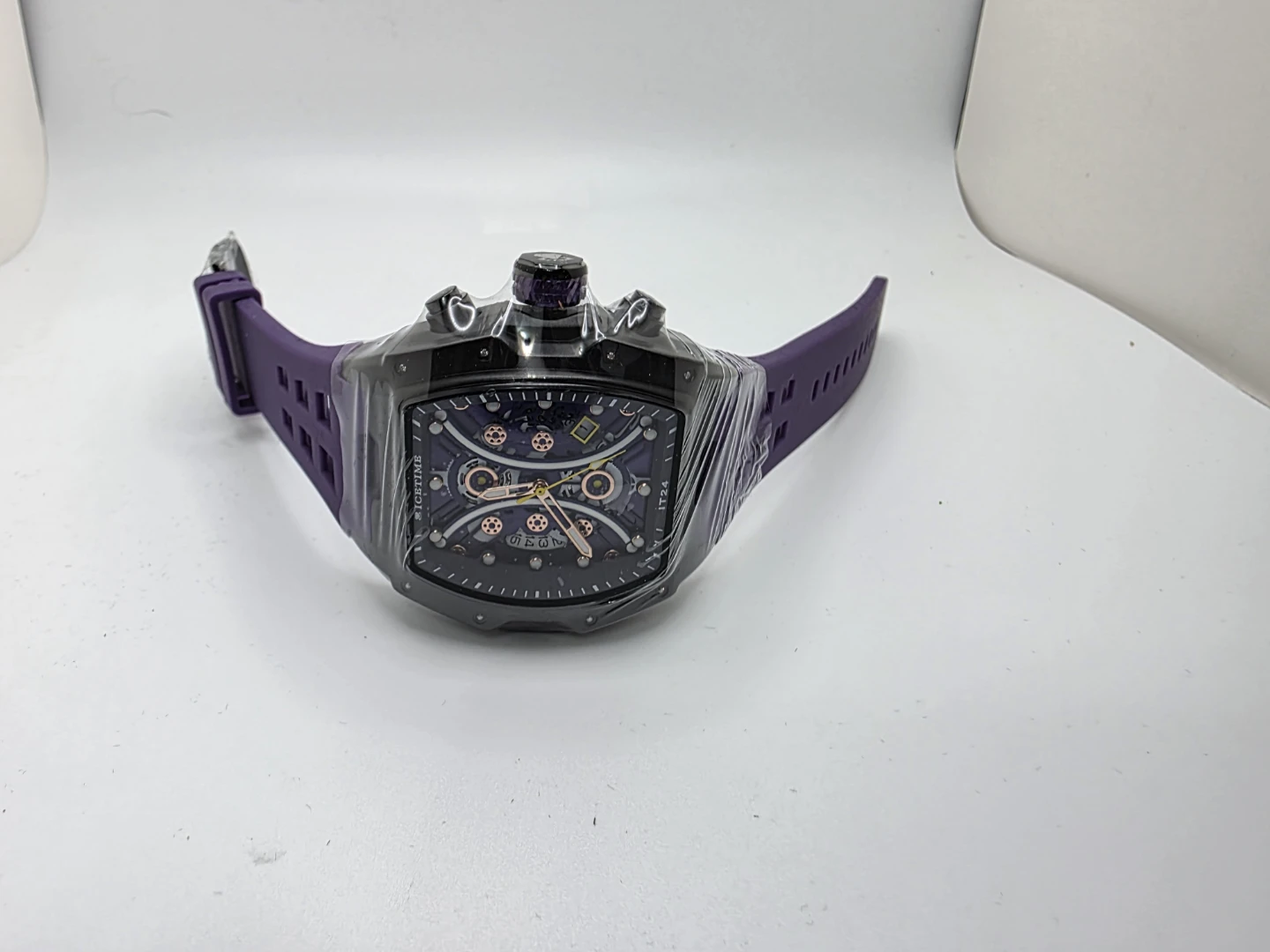 IceTime #14 Automatic Skeleton Watch .10 CT Diamond - photo 5