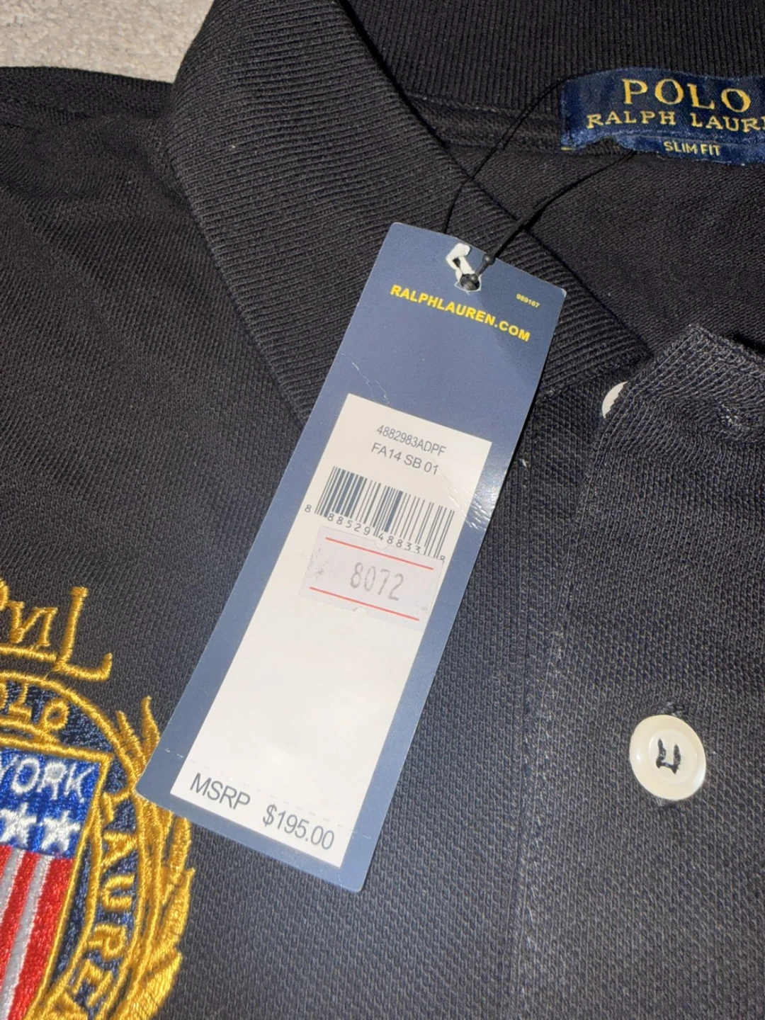 Polo Ralph Lauren Slim Fit Rugby Shirt