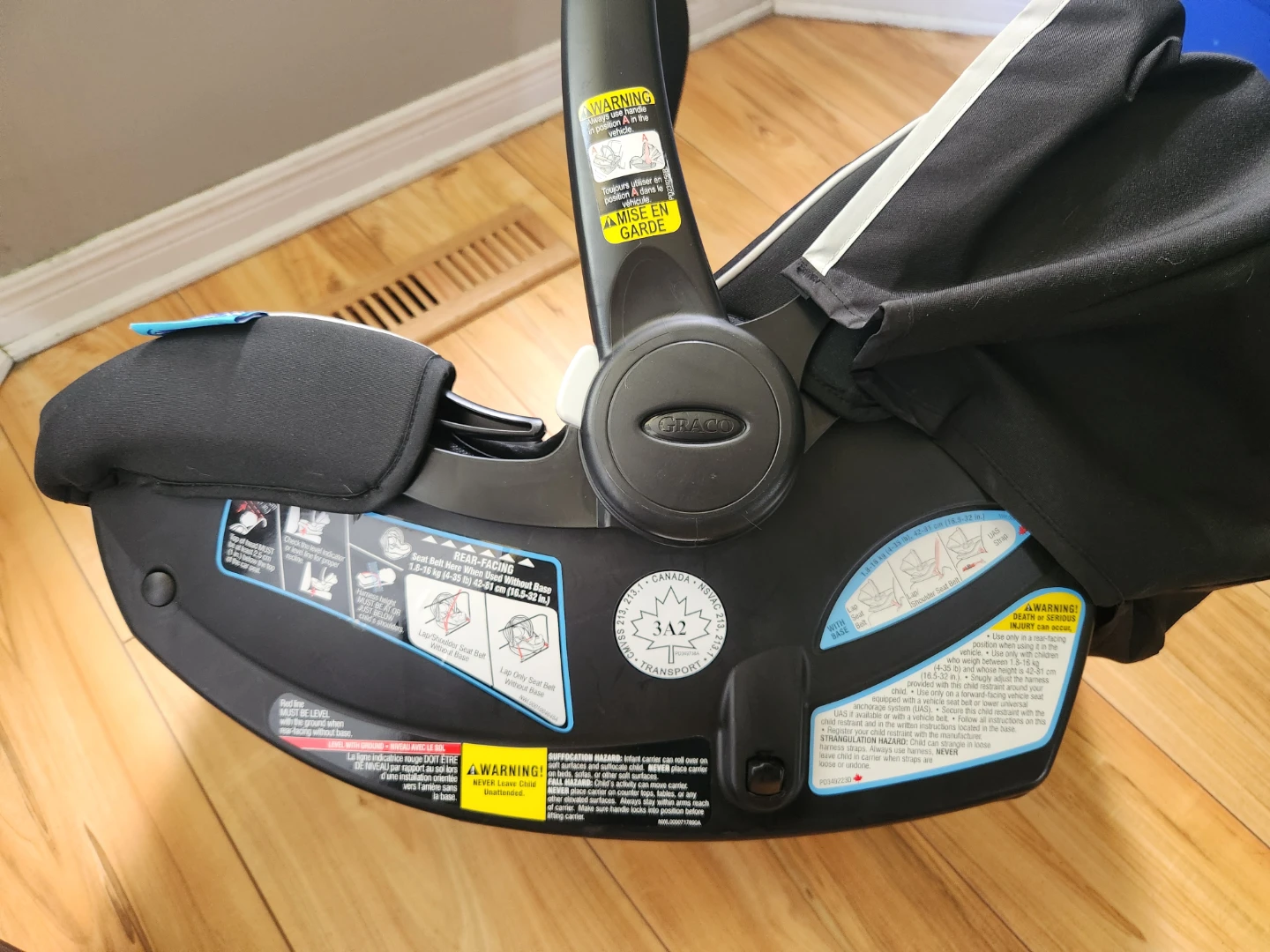 Graco infant car seat - photo 4