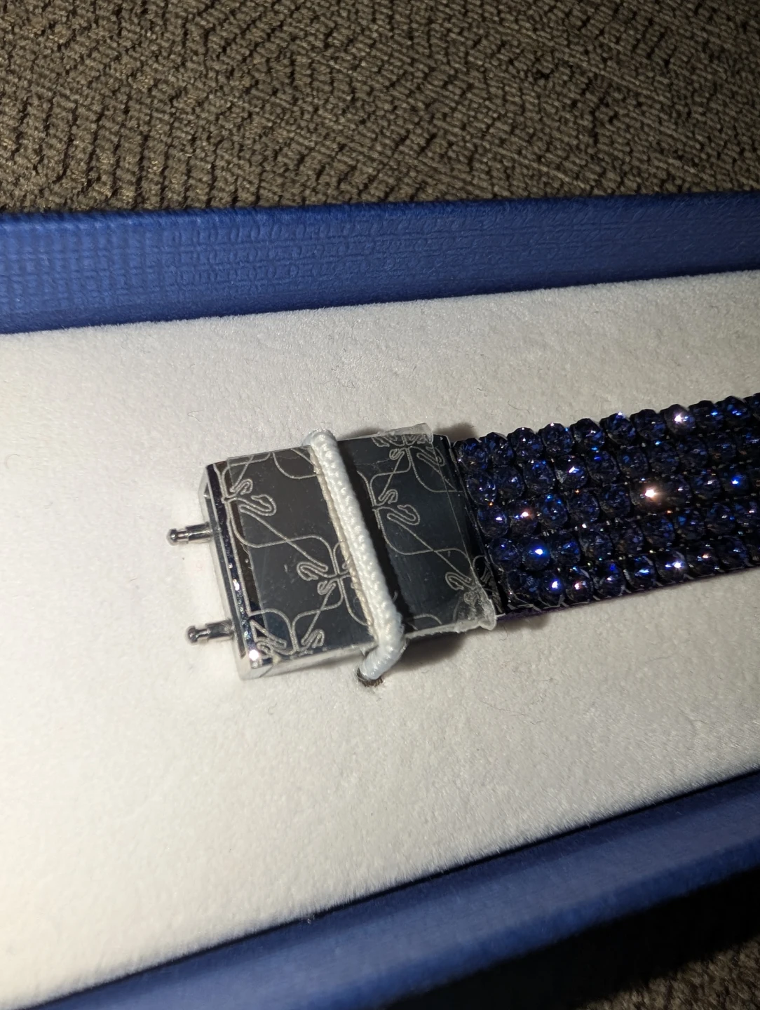 Swarovski USB Flash Drive Bracelet 8GB Purple - photo 3