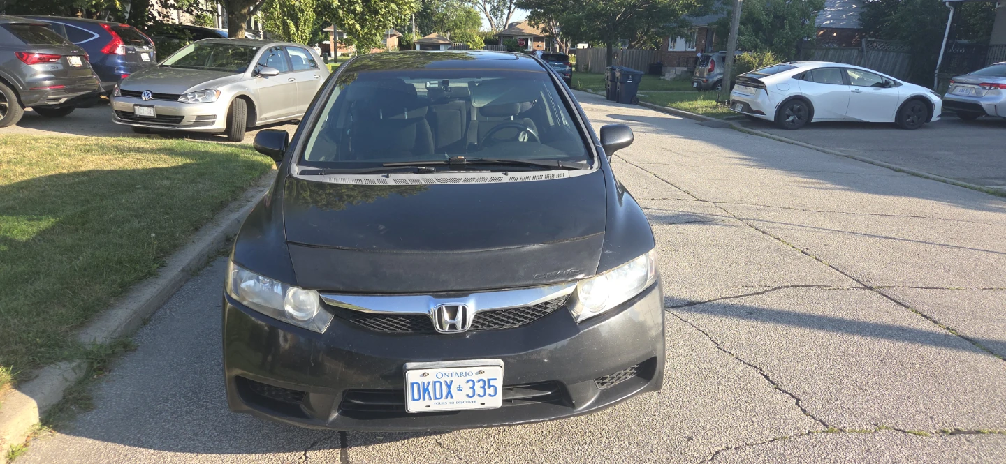 Black Honda Civic Sedan 2009