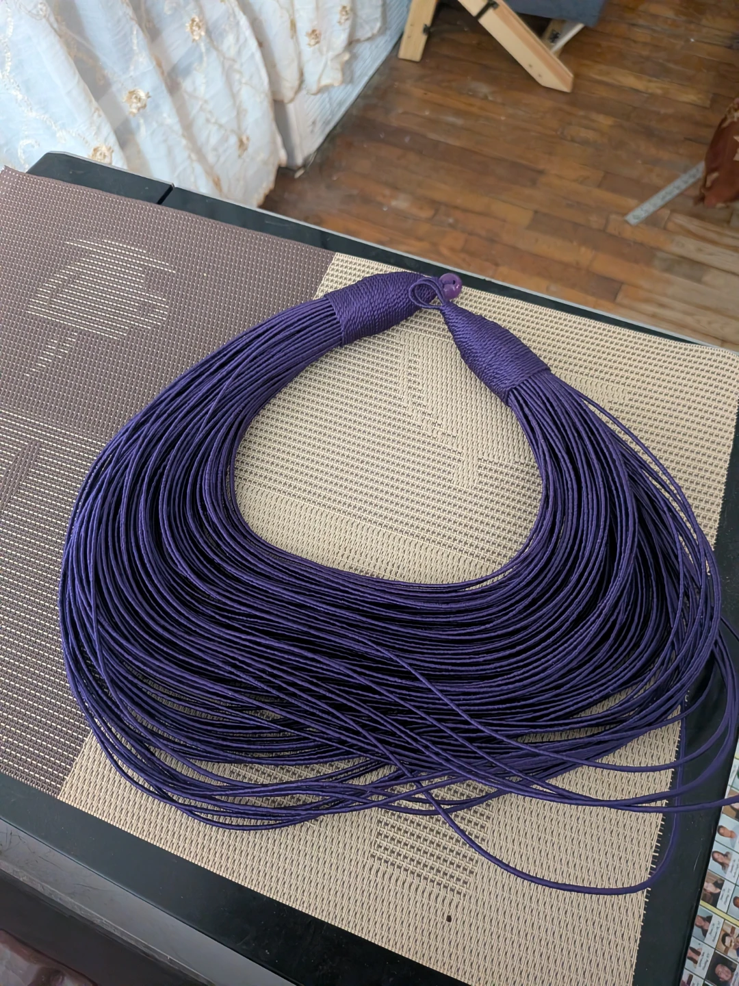 Purple Statement Necklace