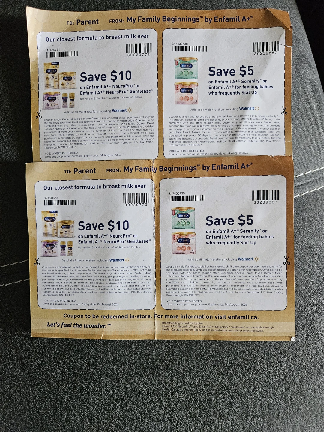 Enfamil coupons