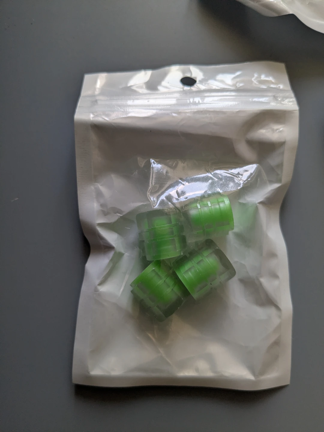 NWT Glow in the Dark Luminous Tire Valve Caps - photo 2