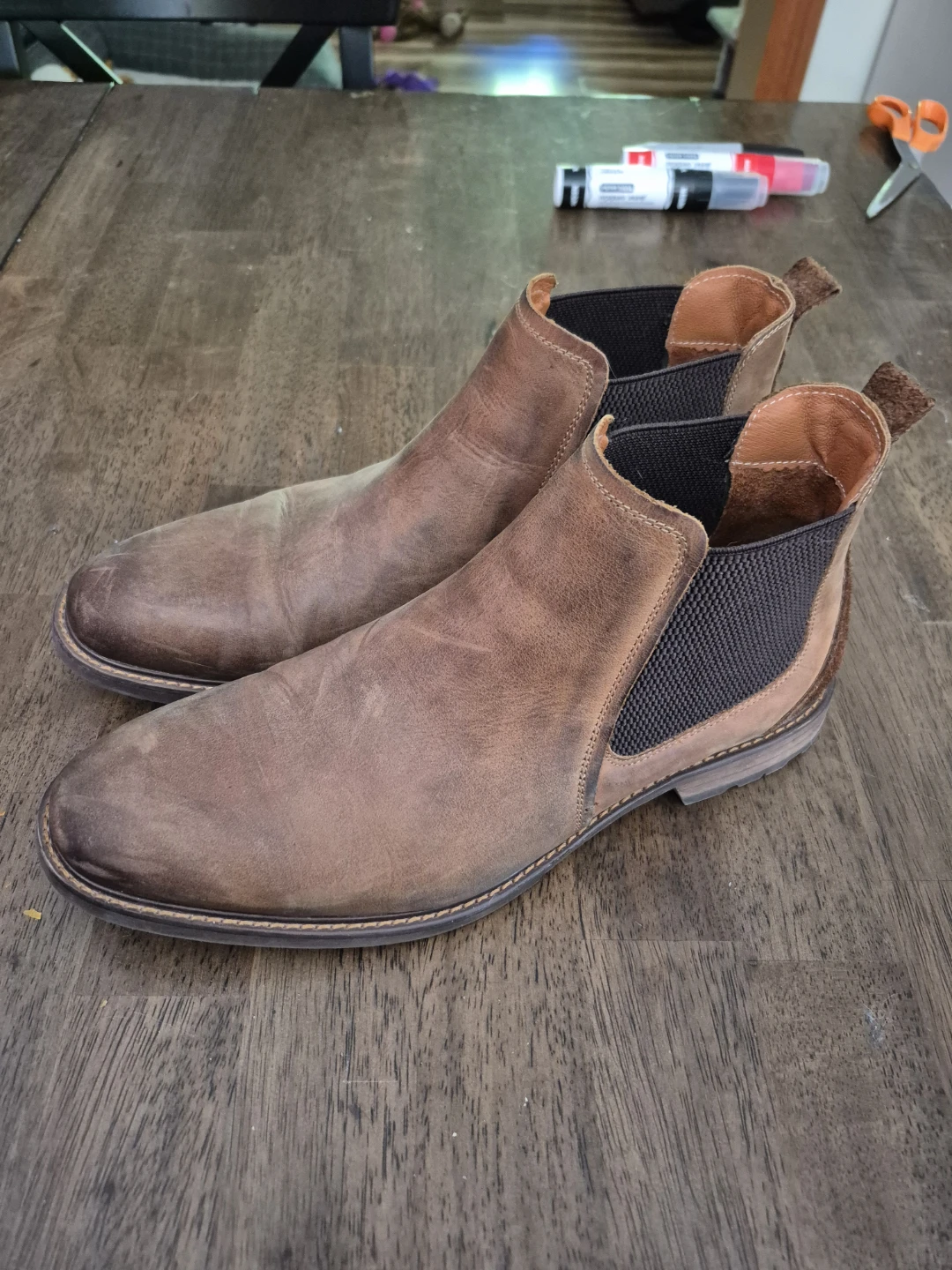 Florsheim Brown Chelsea Boots