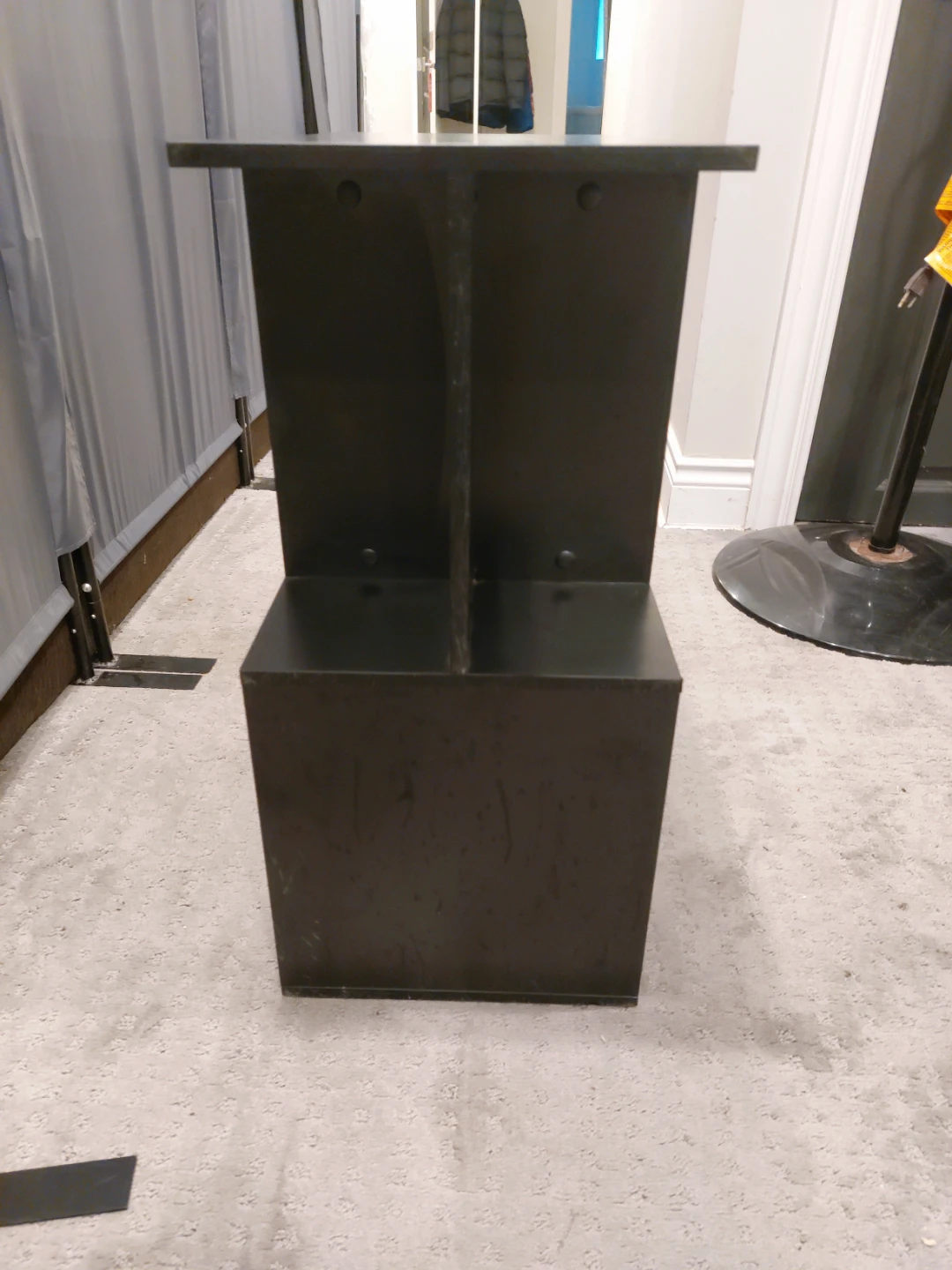 Black Modern Shelf Unit - photo 4