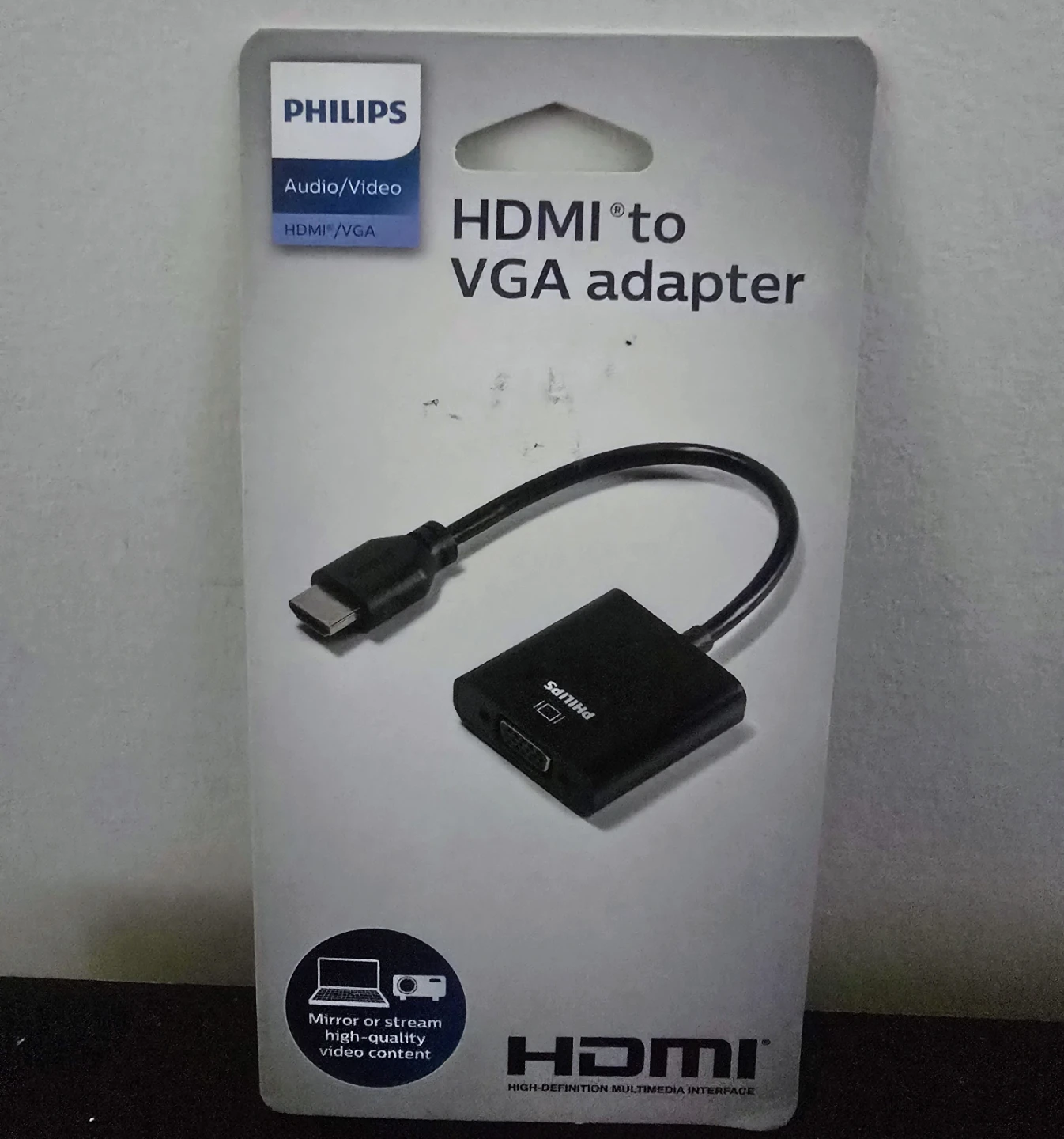 ​Brand New Philips HDMI to VGA Adapter (Sealed)