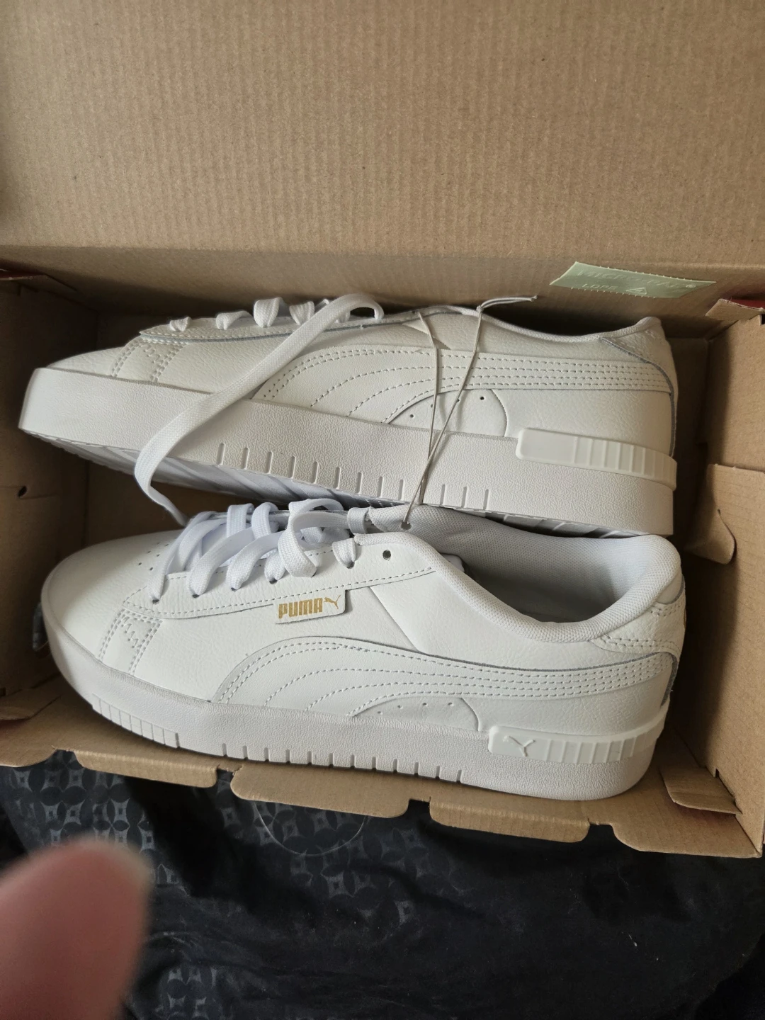 Puma White Women's Sneakers - Size 10