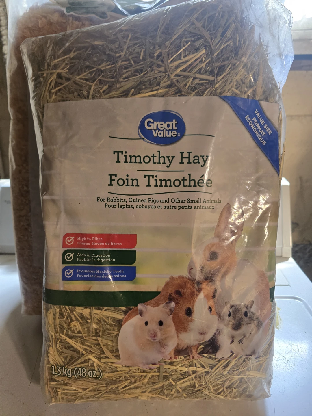 Great Value Timothy Hay for Small Animals - photo 3