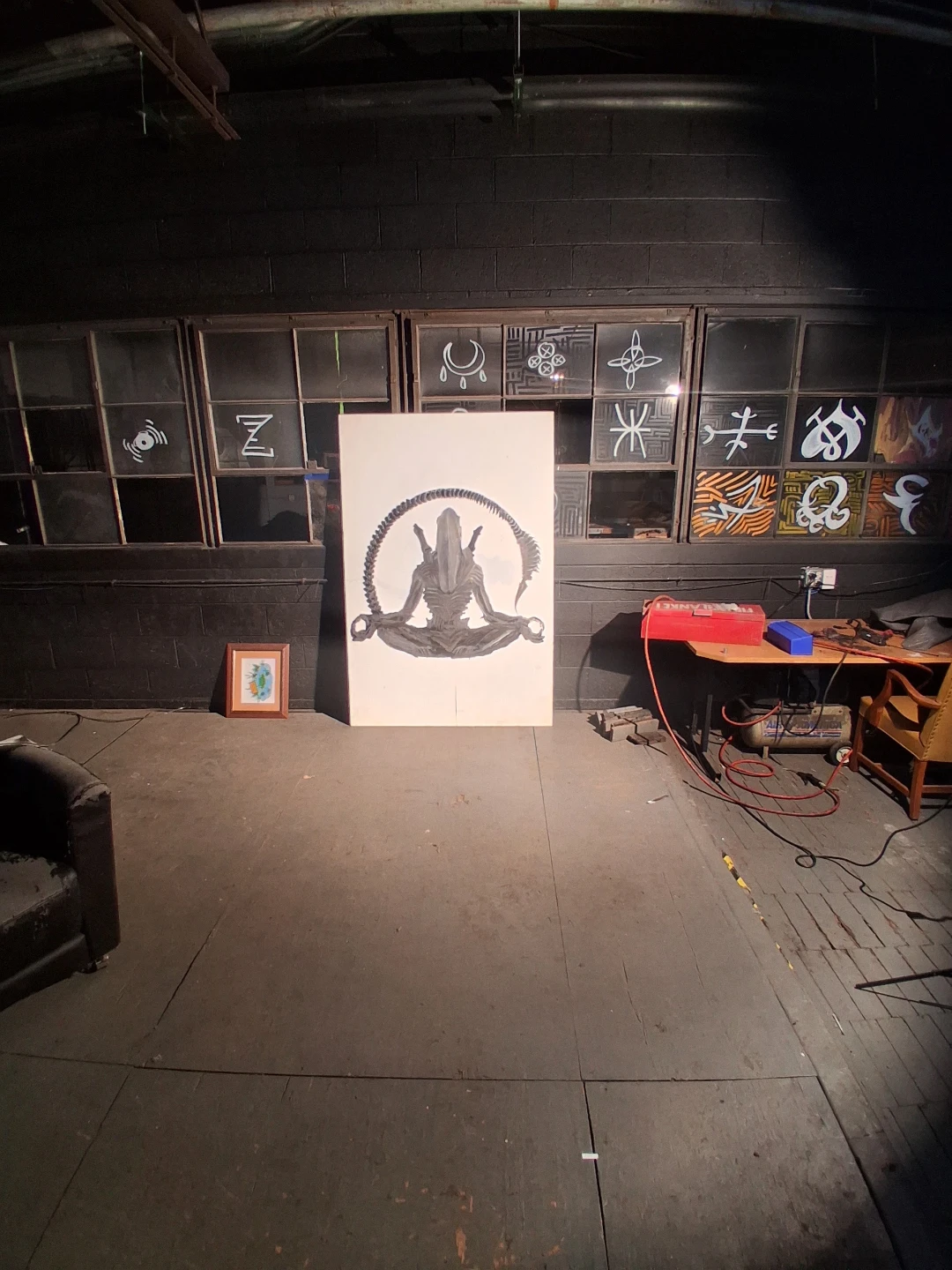 Alien Zen art panel - photo 2