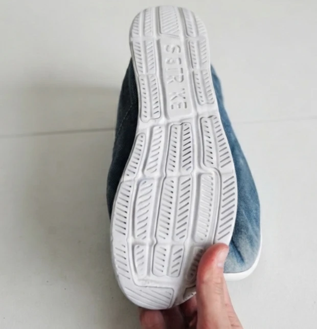 Chill Pill Denim Sneakers Size 11.Parcour shoes - photo 2
