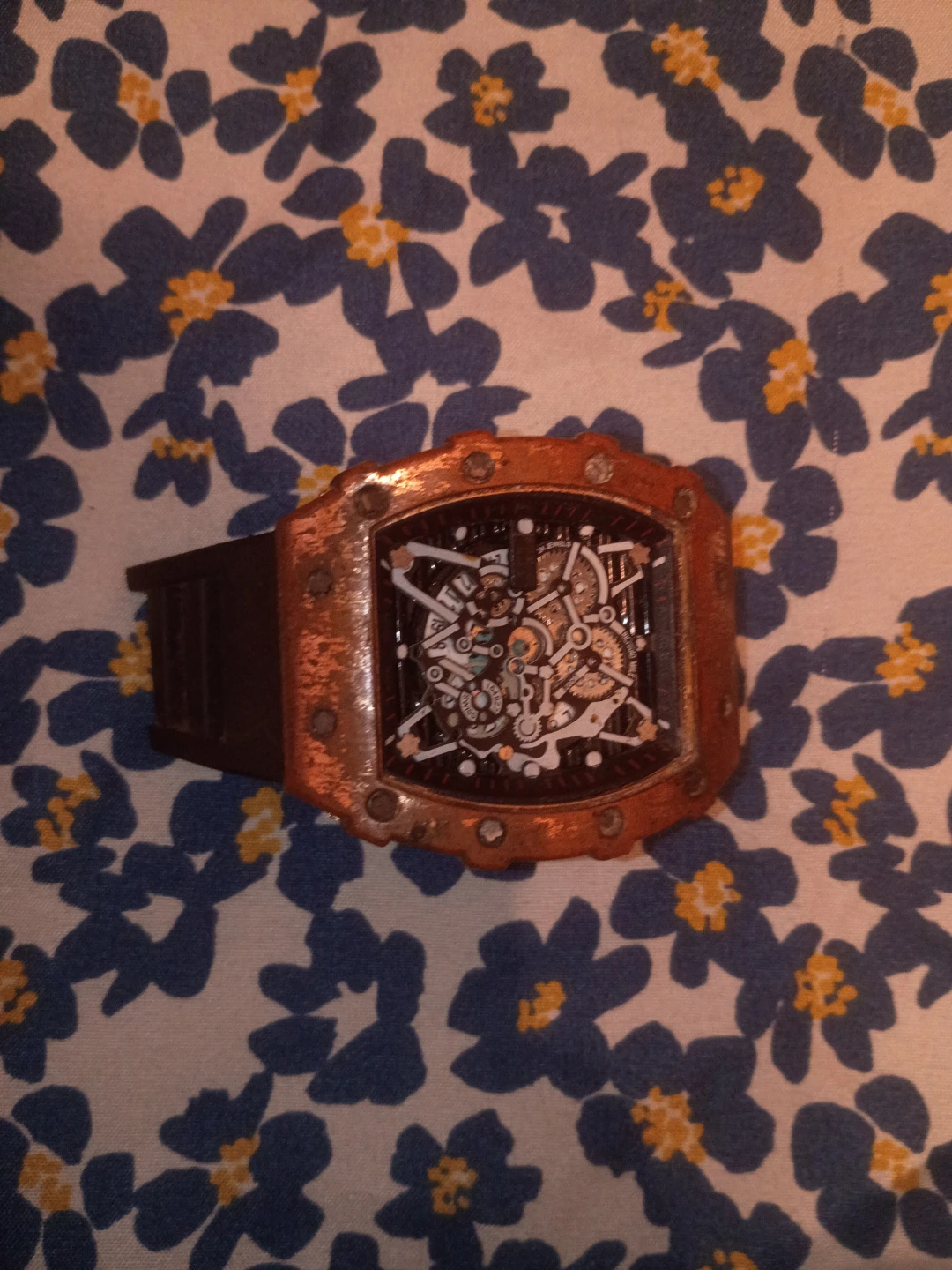 Richard Milli Watch Rose Gold Tone