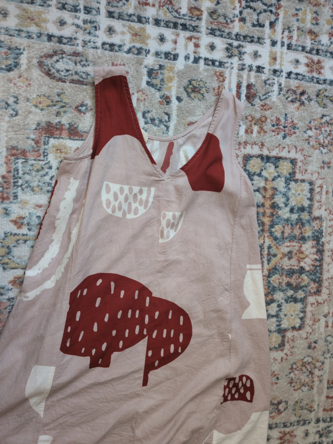 Eve Gravel Sleeveless cotton Dress - photo 4