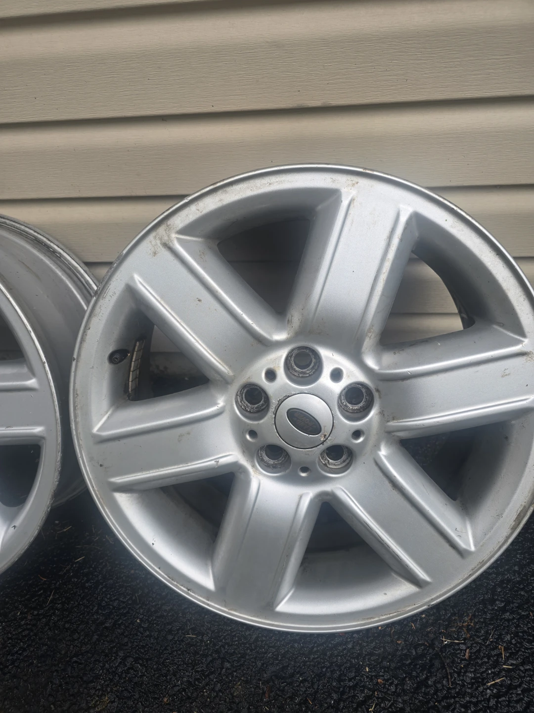 Set of 2 Silver Alloy Wheels 19" Land Rover - photo 3