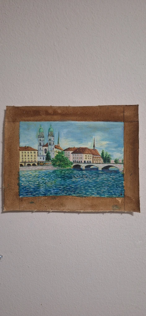 Original Oil Painting Landscape Art