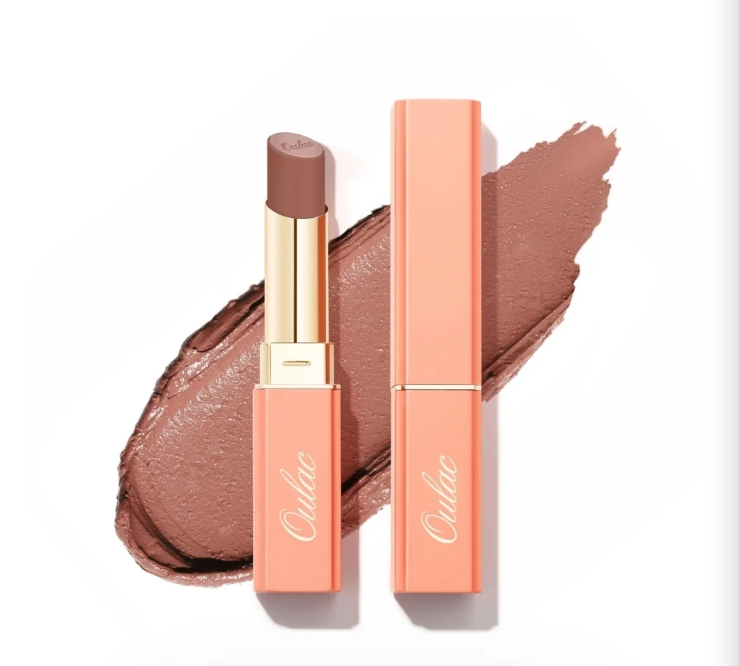 Brown Lipstick - Oulac Sensual Glow Rich Creme in Be Mine