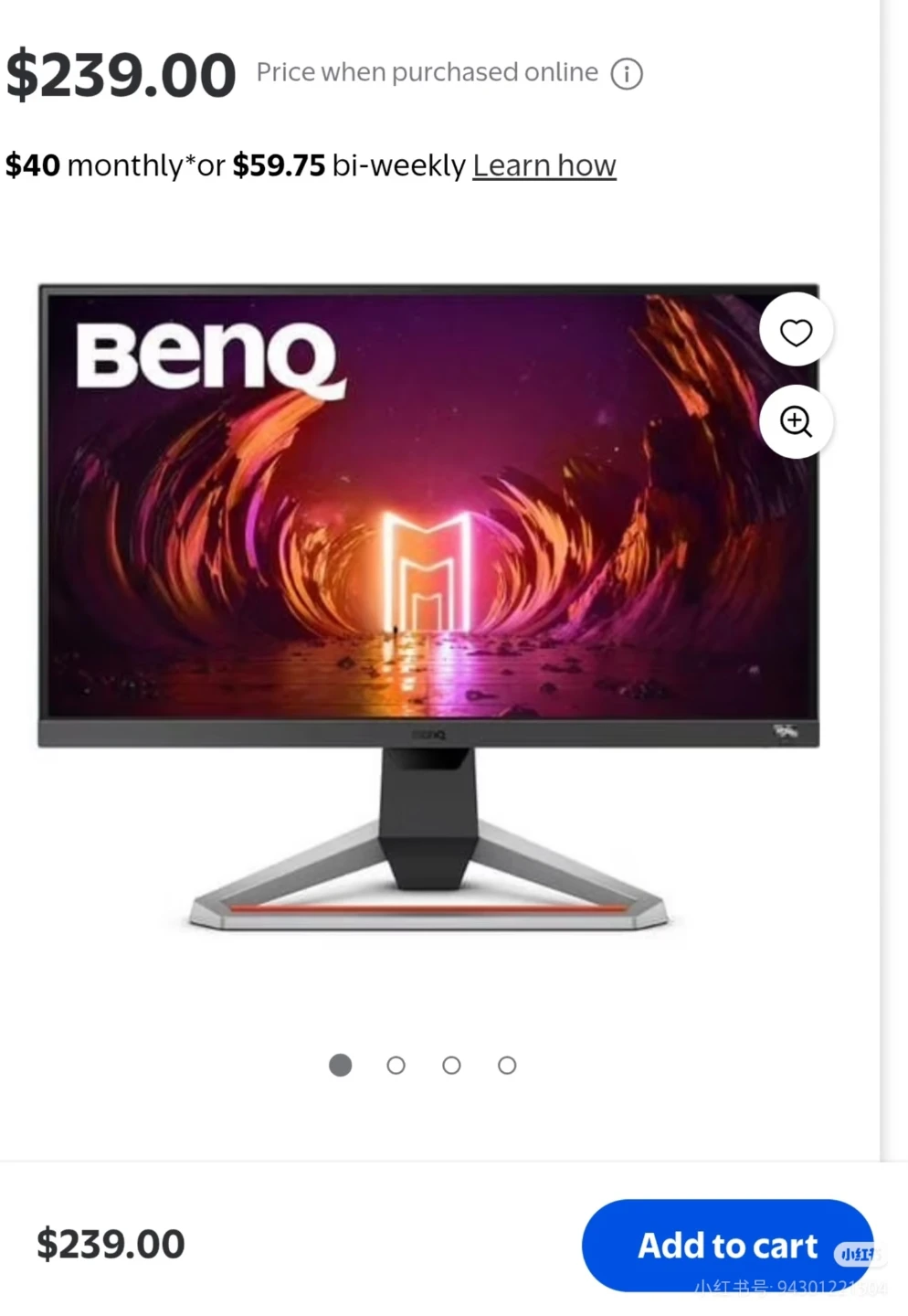 BenQ MOBIUZ EX2710S 27" FHD Gaming Monitor - photo 3