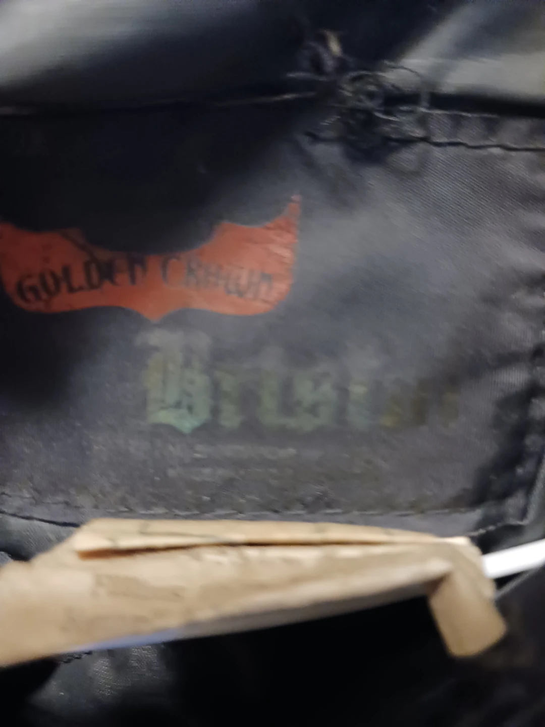 Golden Crown "Marlboro" Leather Motorcycle Jacket - photo 2