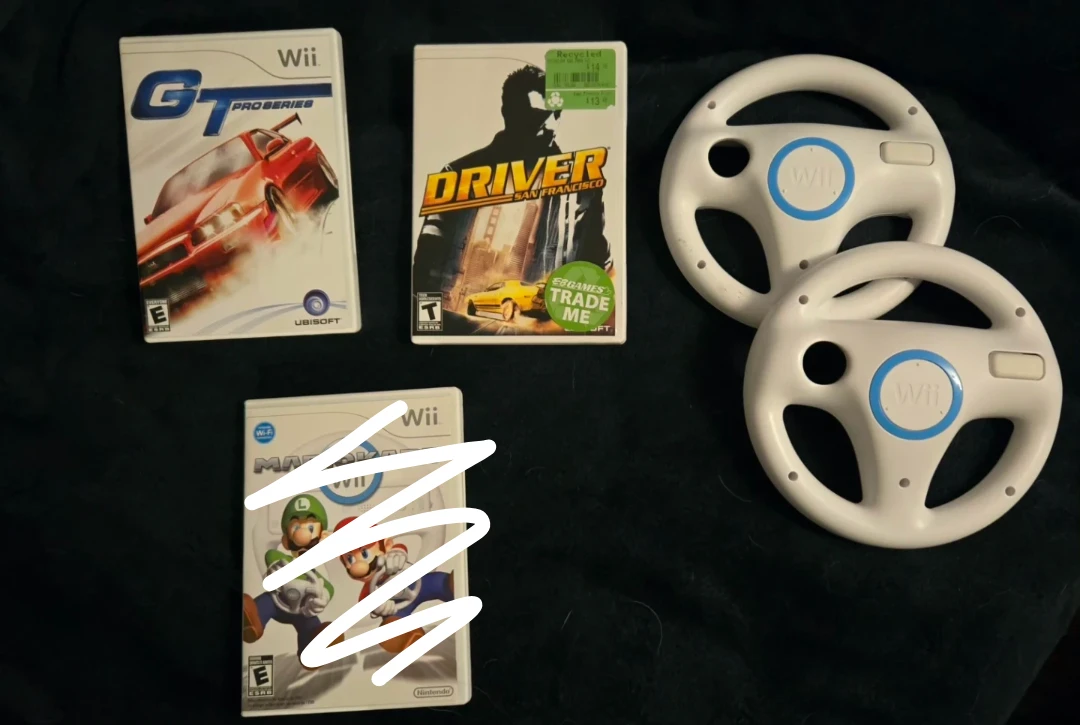 Giant Wii Bundle with Accessories and Games
