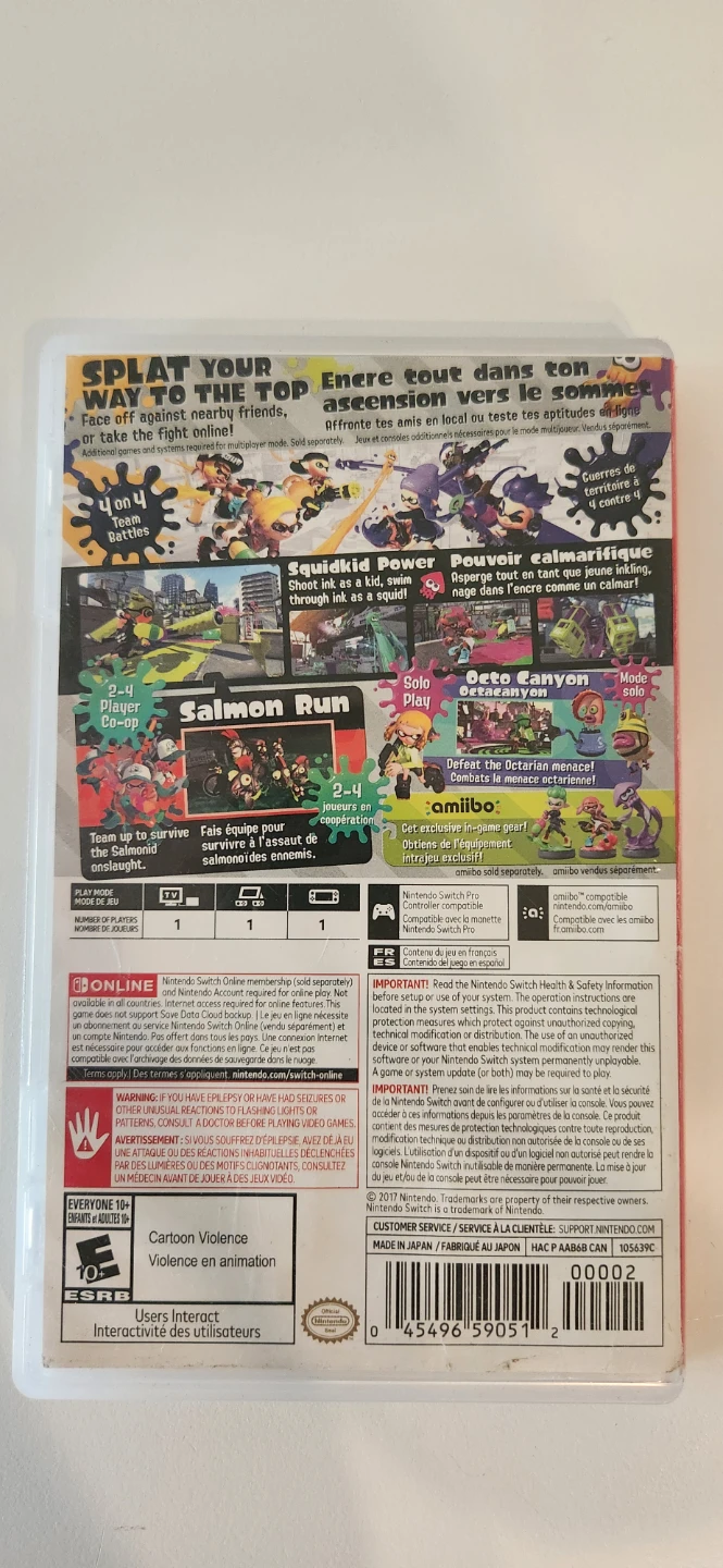 Nintendo Switch Splatoon 2 - photo 3