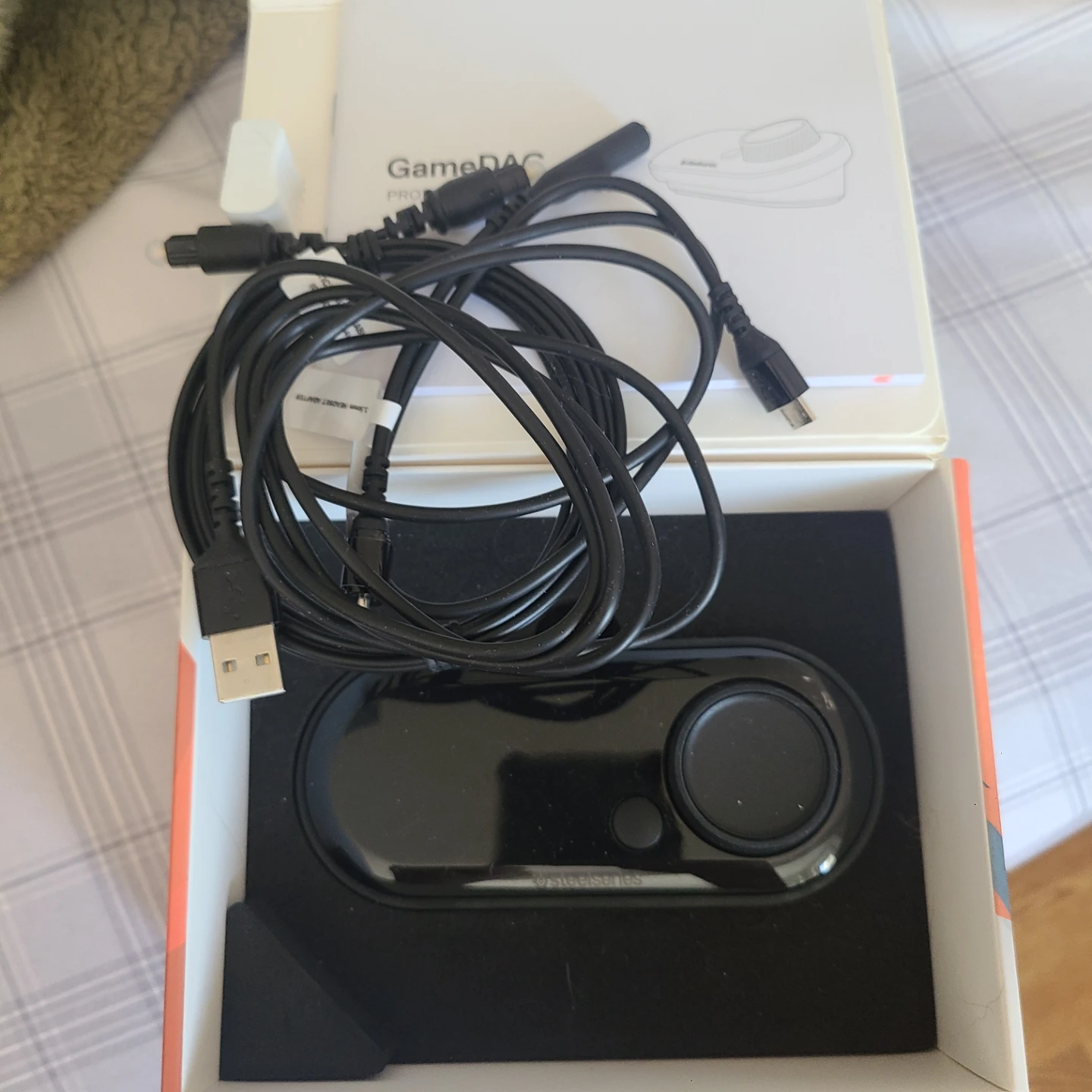 SteelSeries GameDAC Hi-Res Gaming DAC and Amp for PS4 and PC
