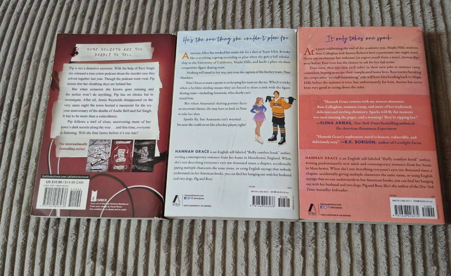 BN)Holly Jackson-Hannah Grace books - Icebreaker & Wildfire - photo 2