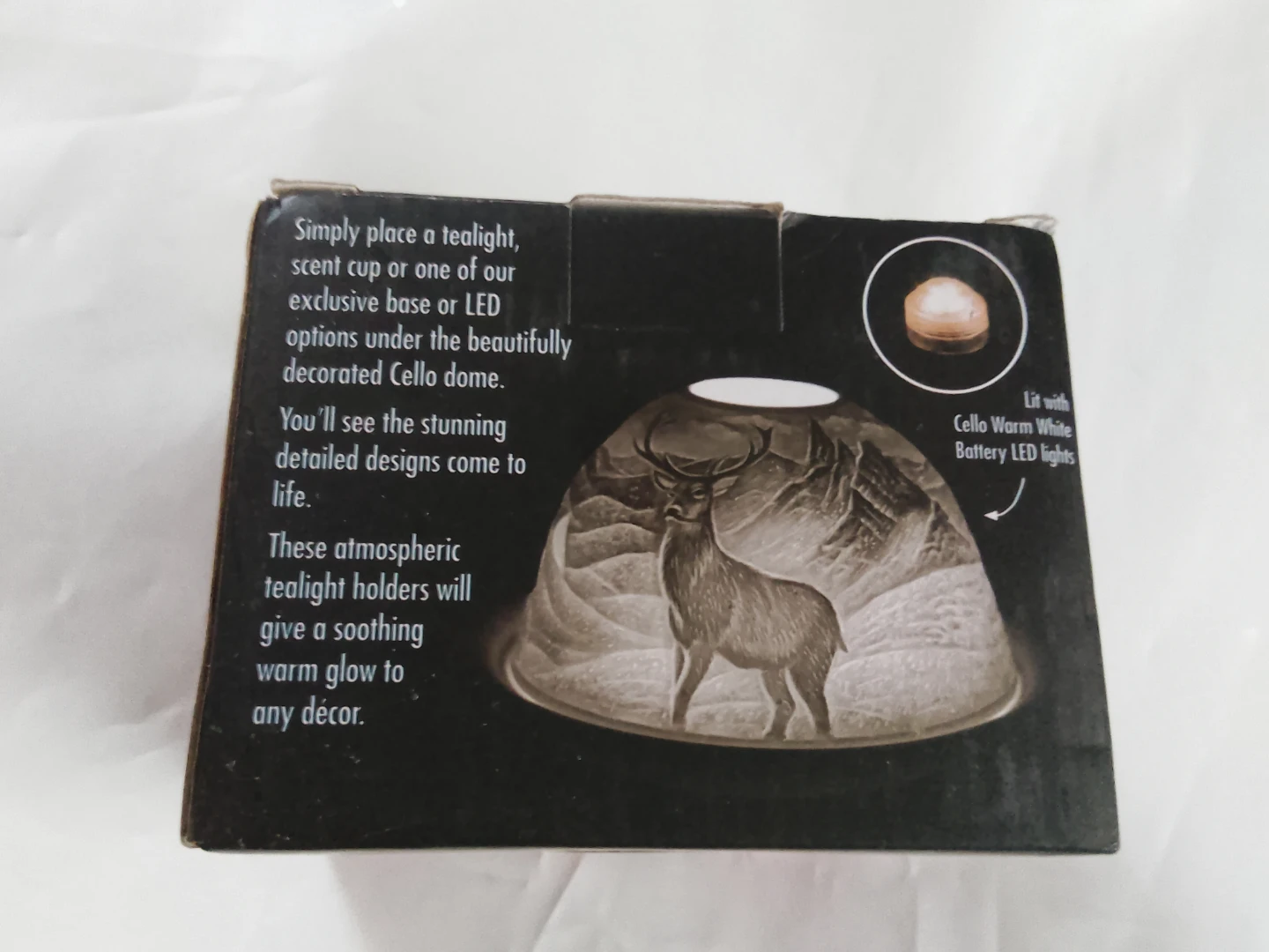 Cello Tea Light Dome - Highland Stag - photo 4