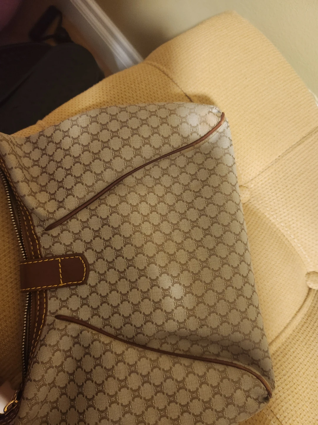 Celine Macadam Pattern Shoulder Bag - photo 4