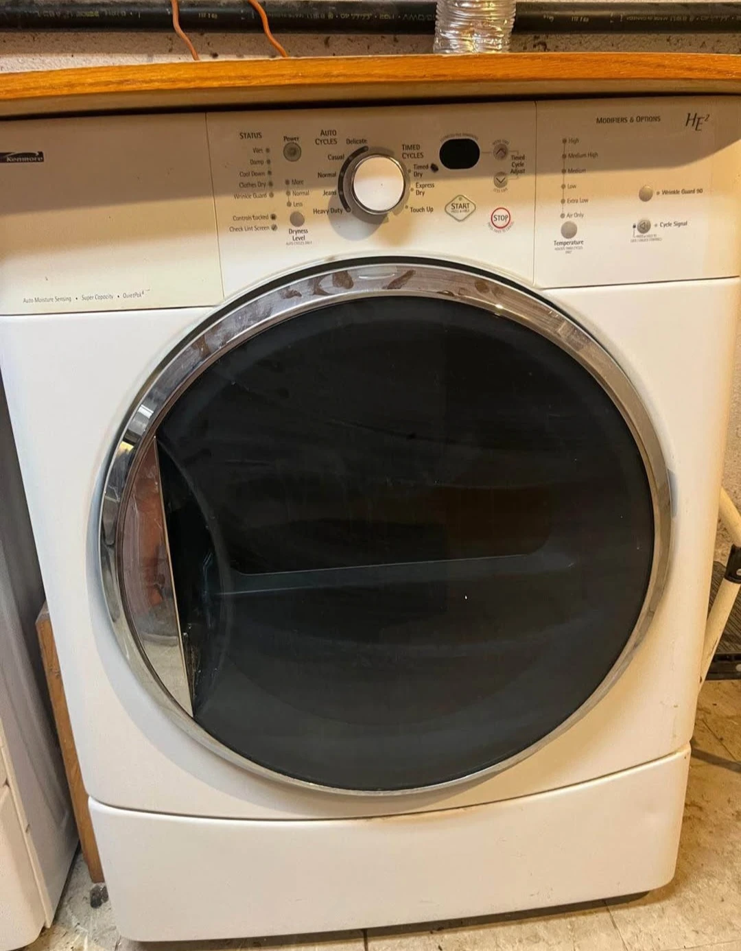 Kenmore HE Front Load Dryer - photo 2