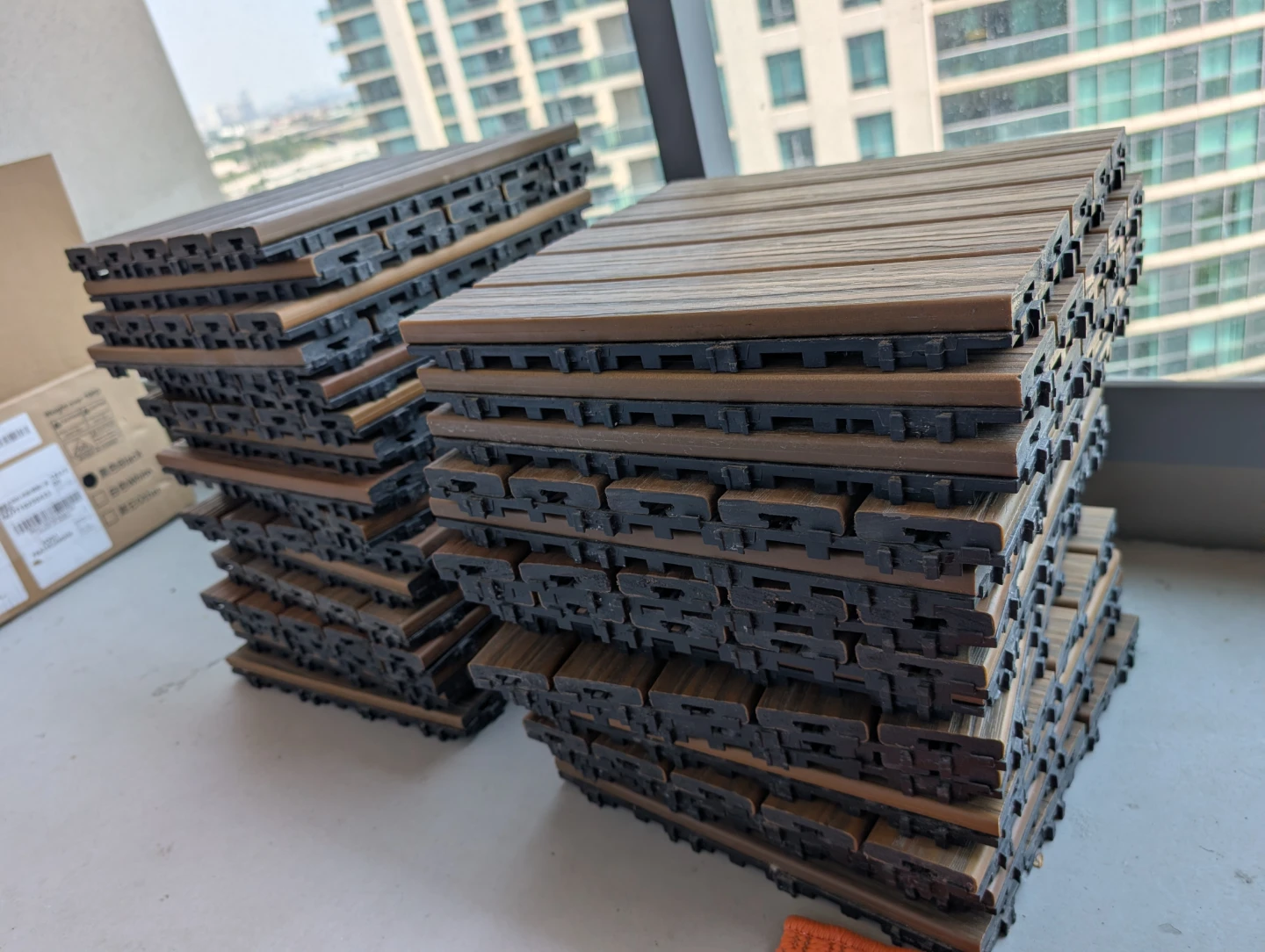 Aura Faux Wood Deck Tiles