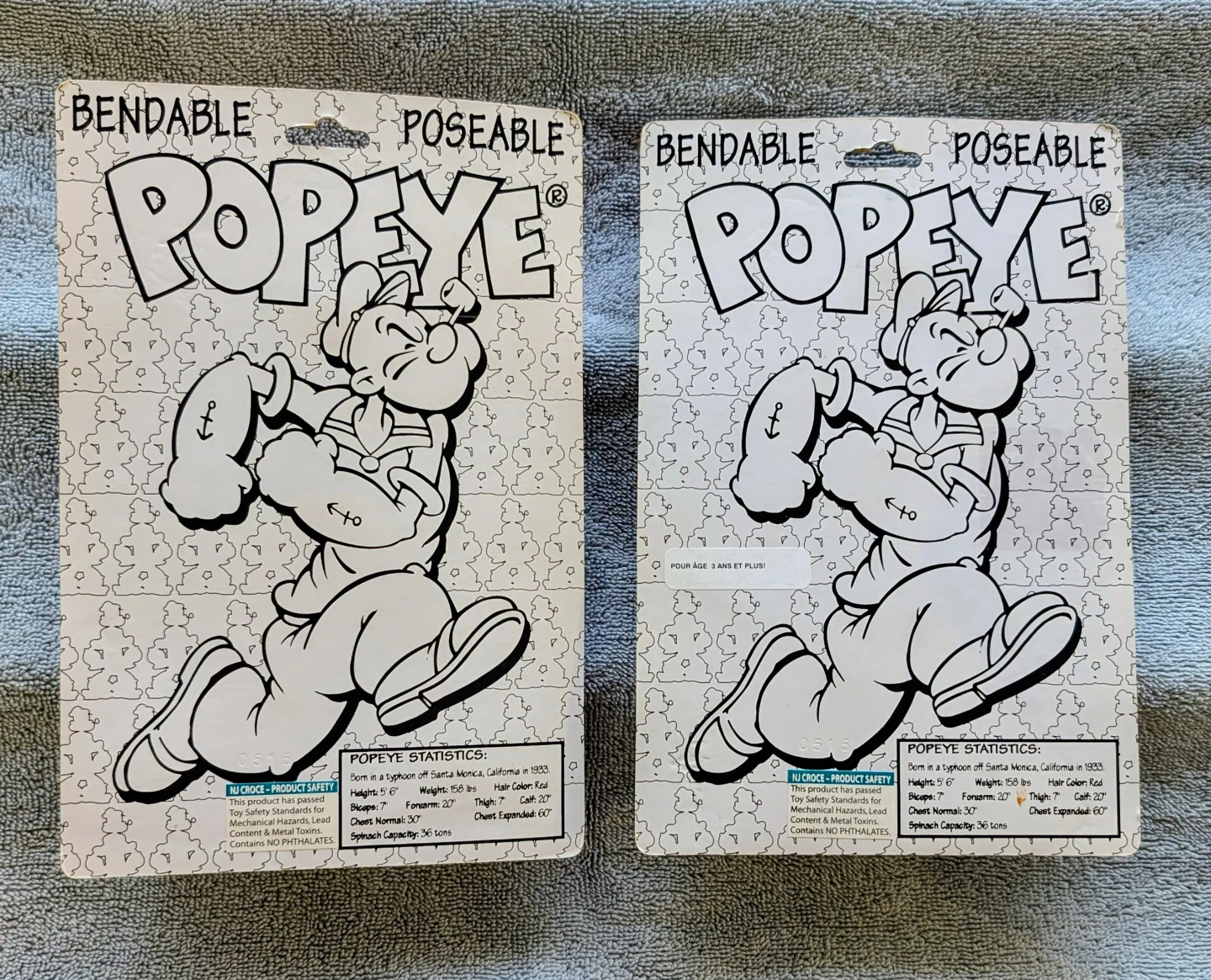 Vintage Popeye & Olive Oyl Bendable Poseable Figures (Set of 2) - photo 4