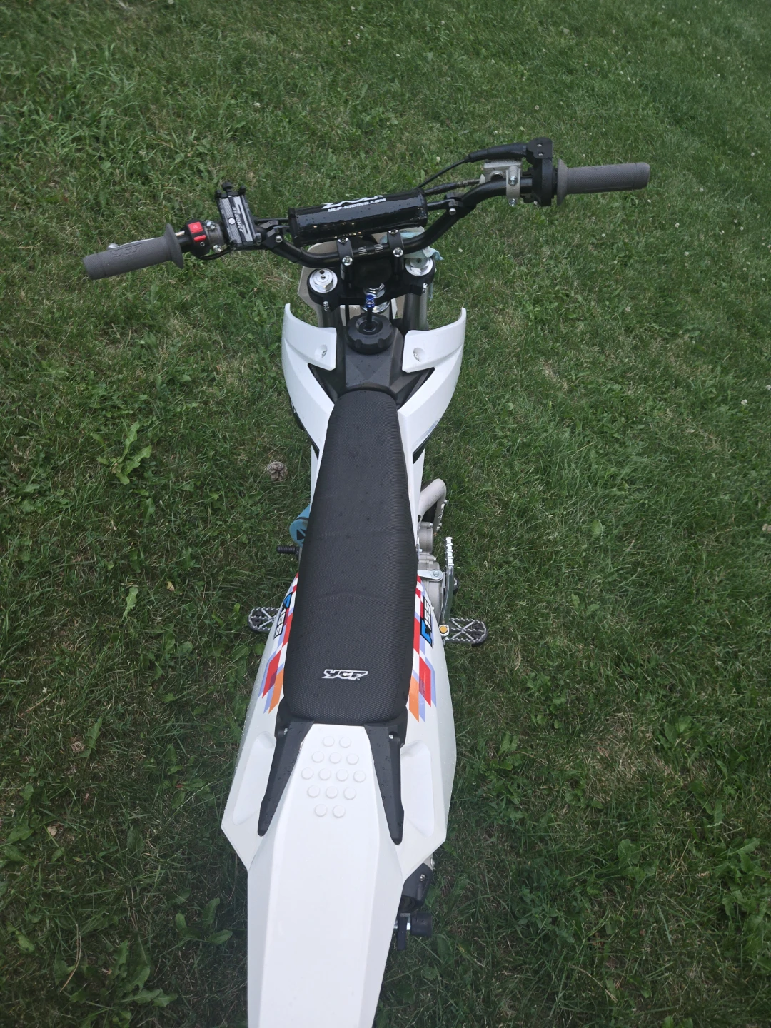 White and Silver Dirt Bike - photo 3