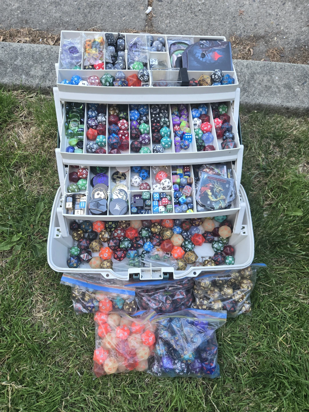 Magic The Gathering Collection of Dice and Gaming Accessories