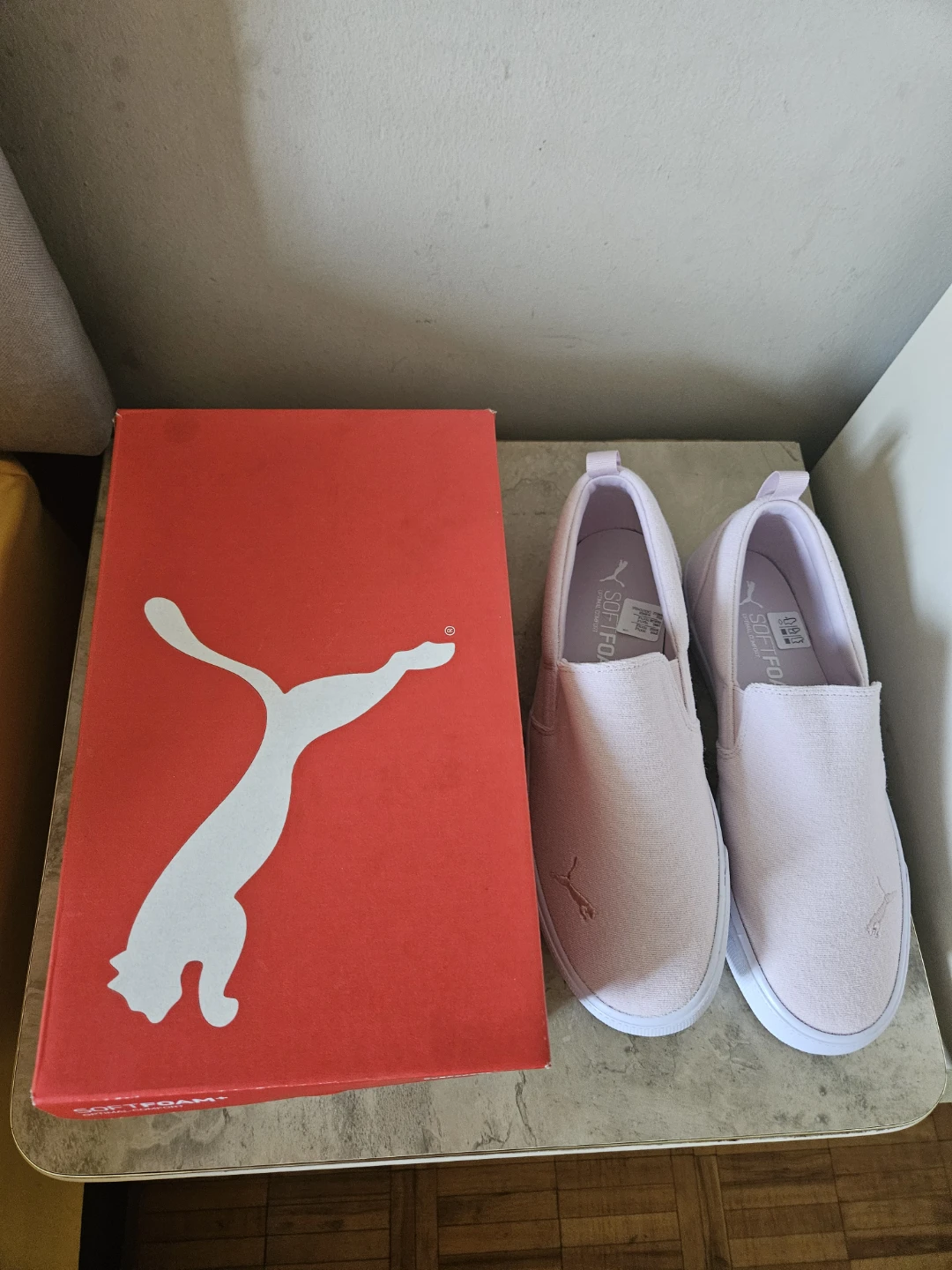 Puma SoftFoam Slip-On Shoes - Pink - photo 4