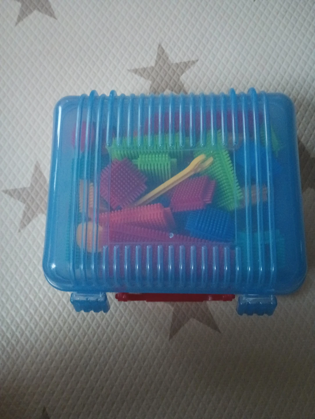 Bristle Blocks Building Toy Set with Case - photo 2