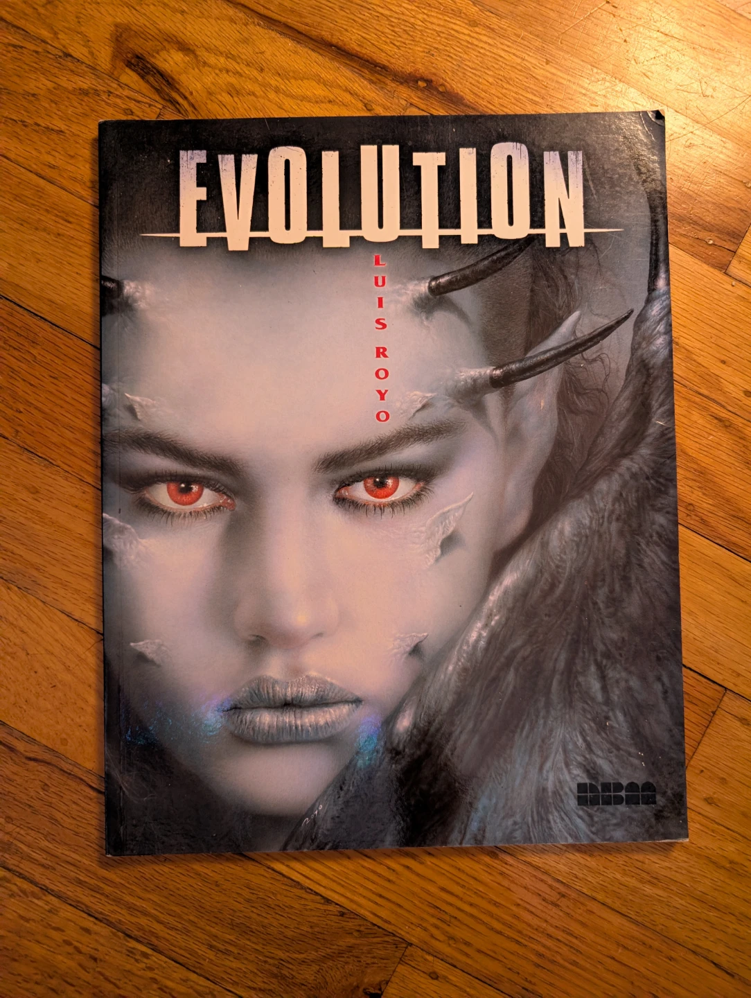 Evolution Art Book by Luis Royo