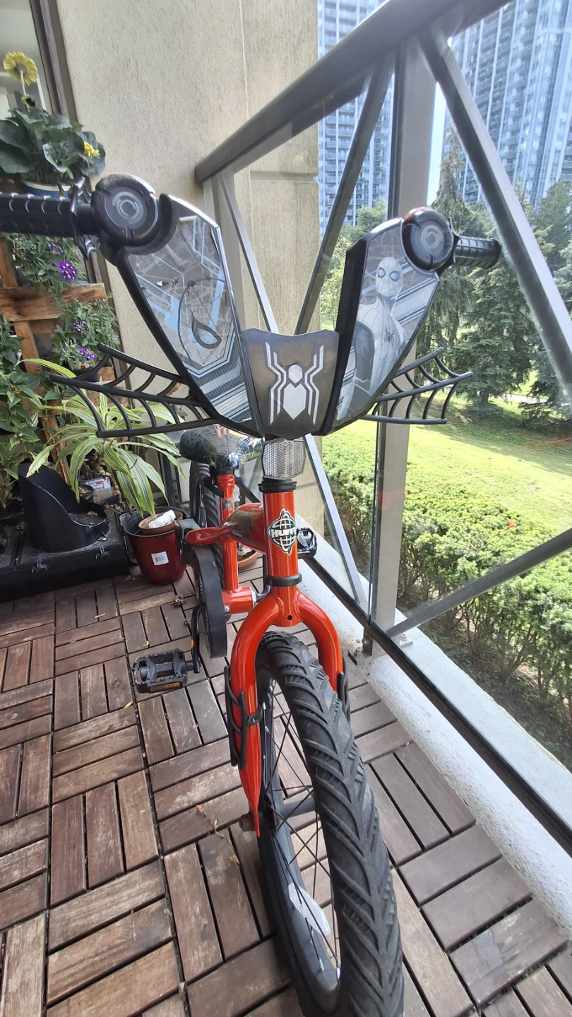 Kids Spiderman Bike