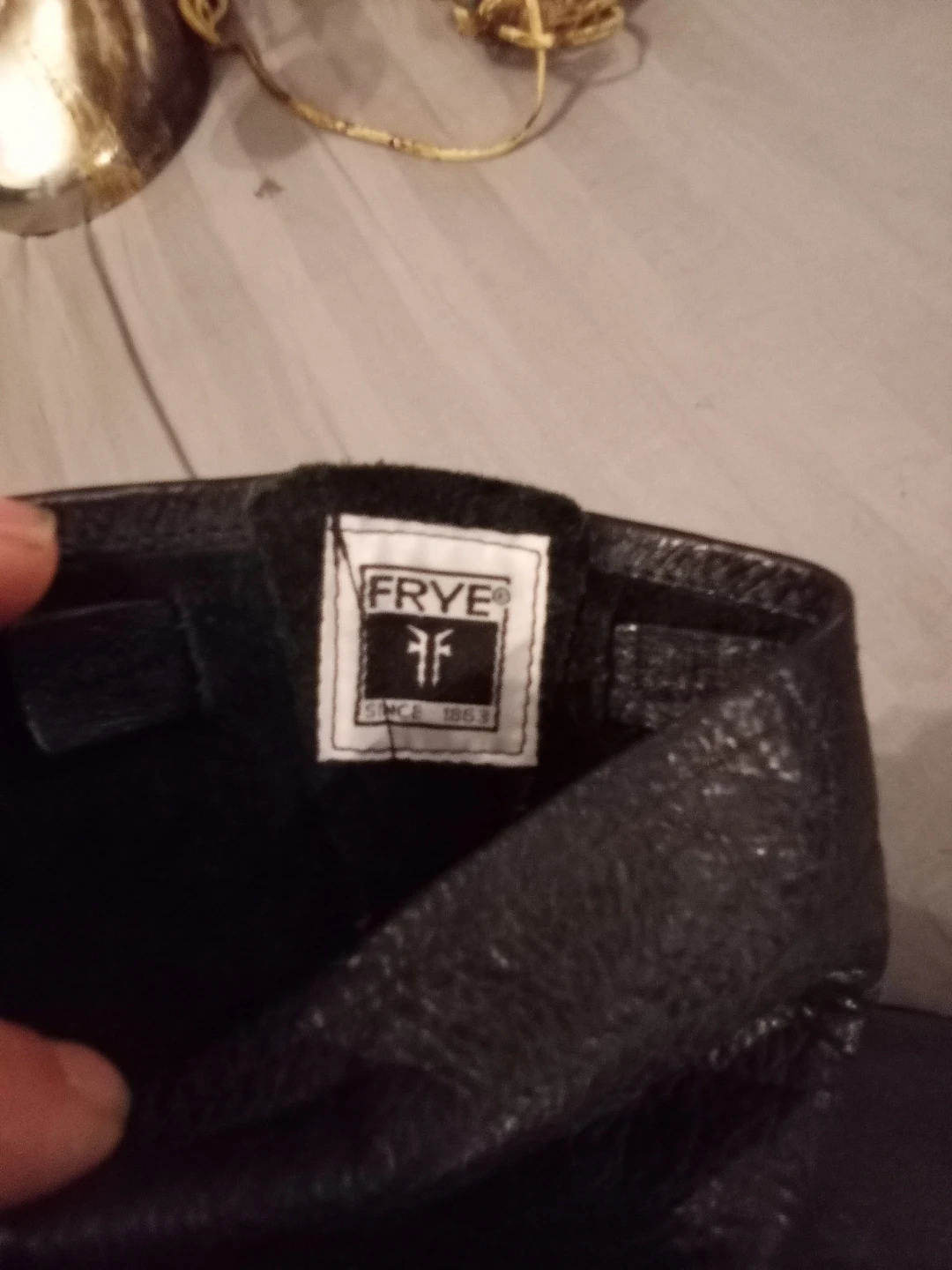 FRYE Black Leather Engineer Boots - photo 2